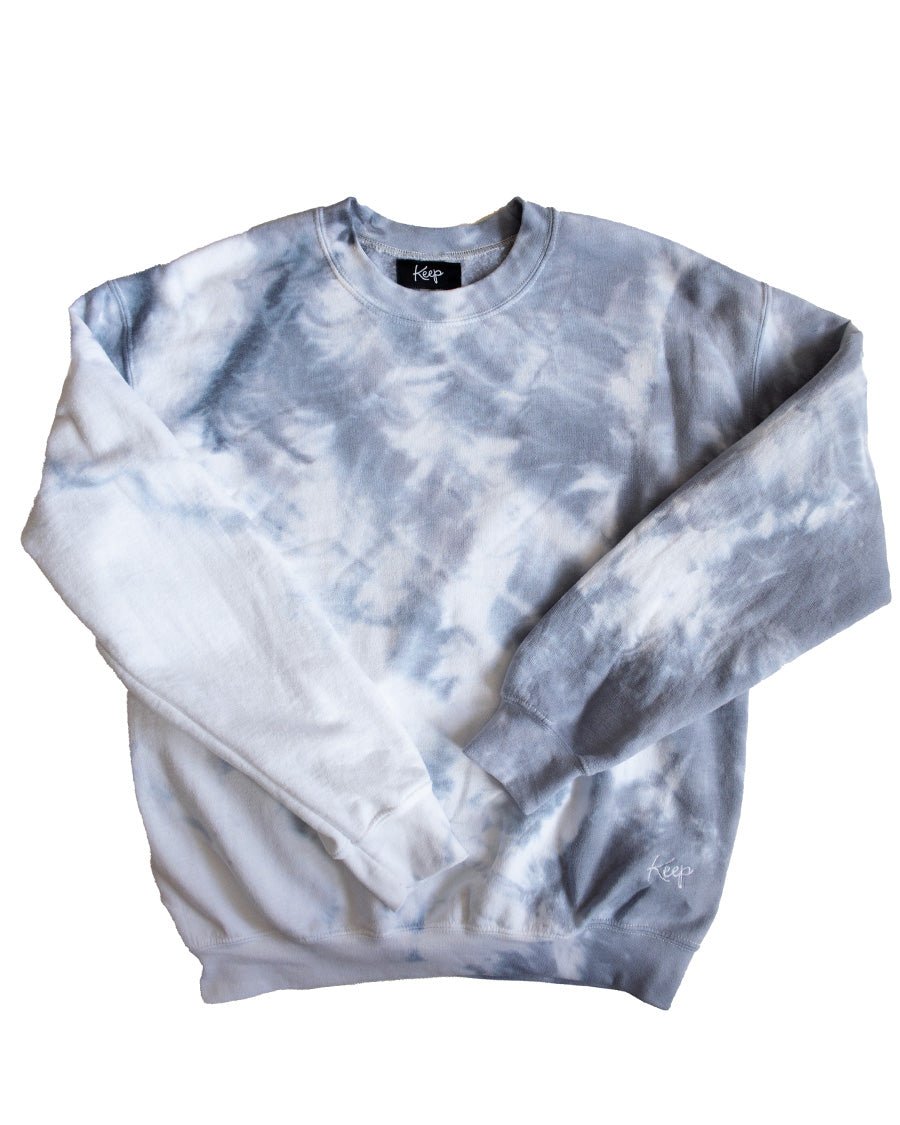 Hand Dyed Sweatshirt - Morning Fog - Paranoid Ranch