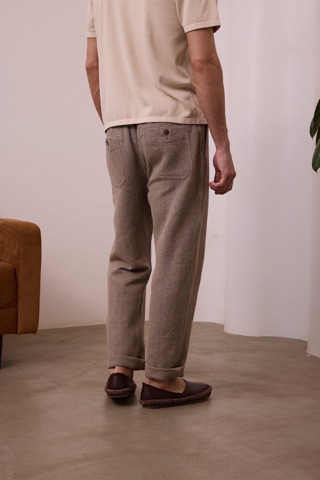 HARSHAD UTILITY PANT - HONEYCOMB GREY - Paranoid Ranch