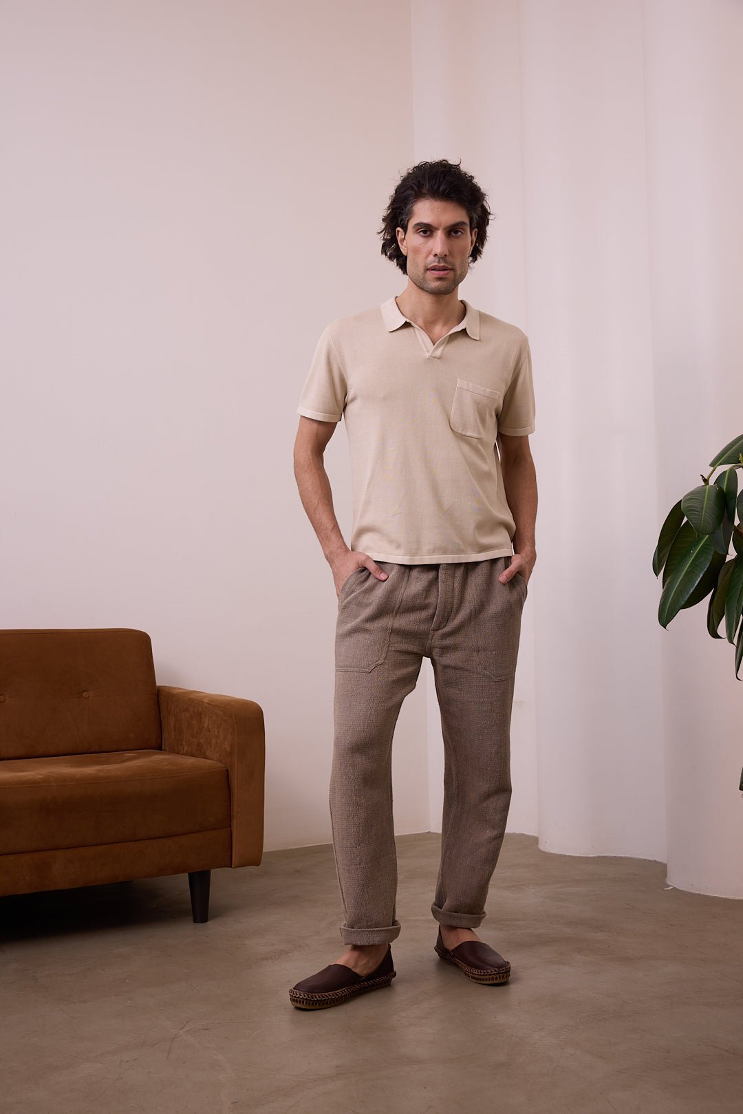 HARSHAD UTILITY PANT - HONEYCOMB GREY - Paranoid Ranch
