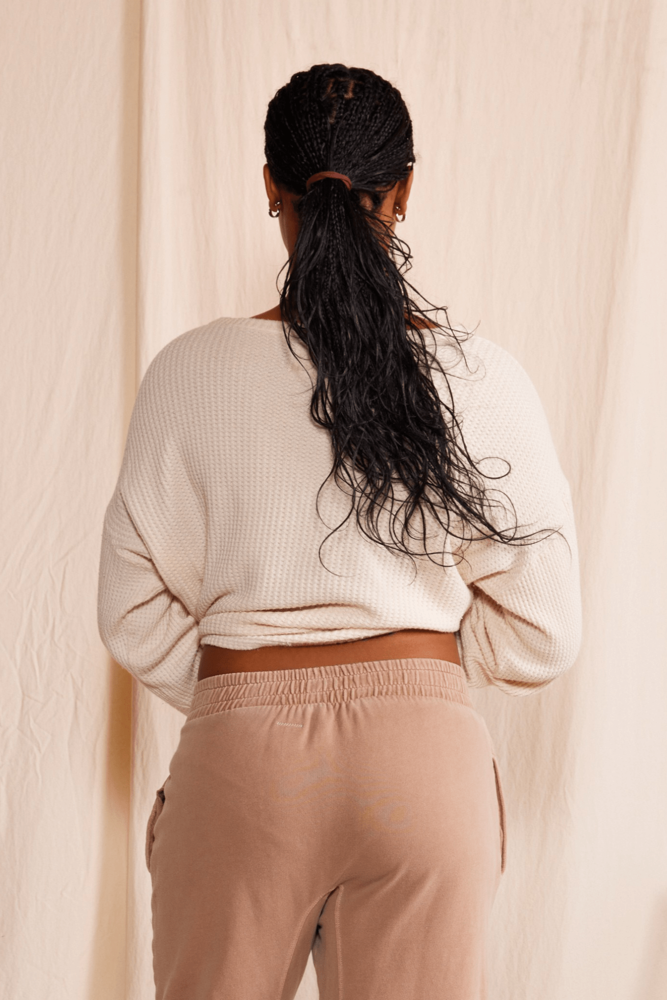 Henley Waffle Top - Paranoid Ranch