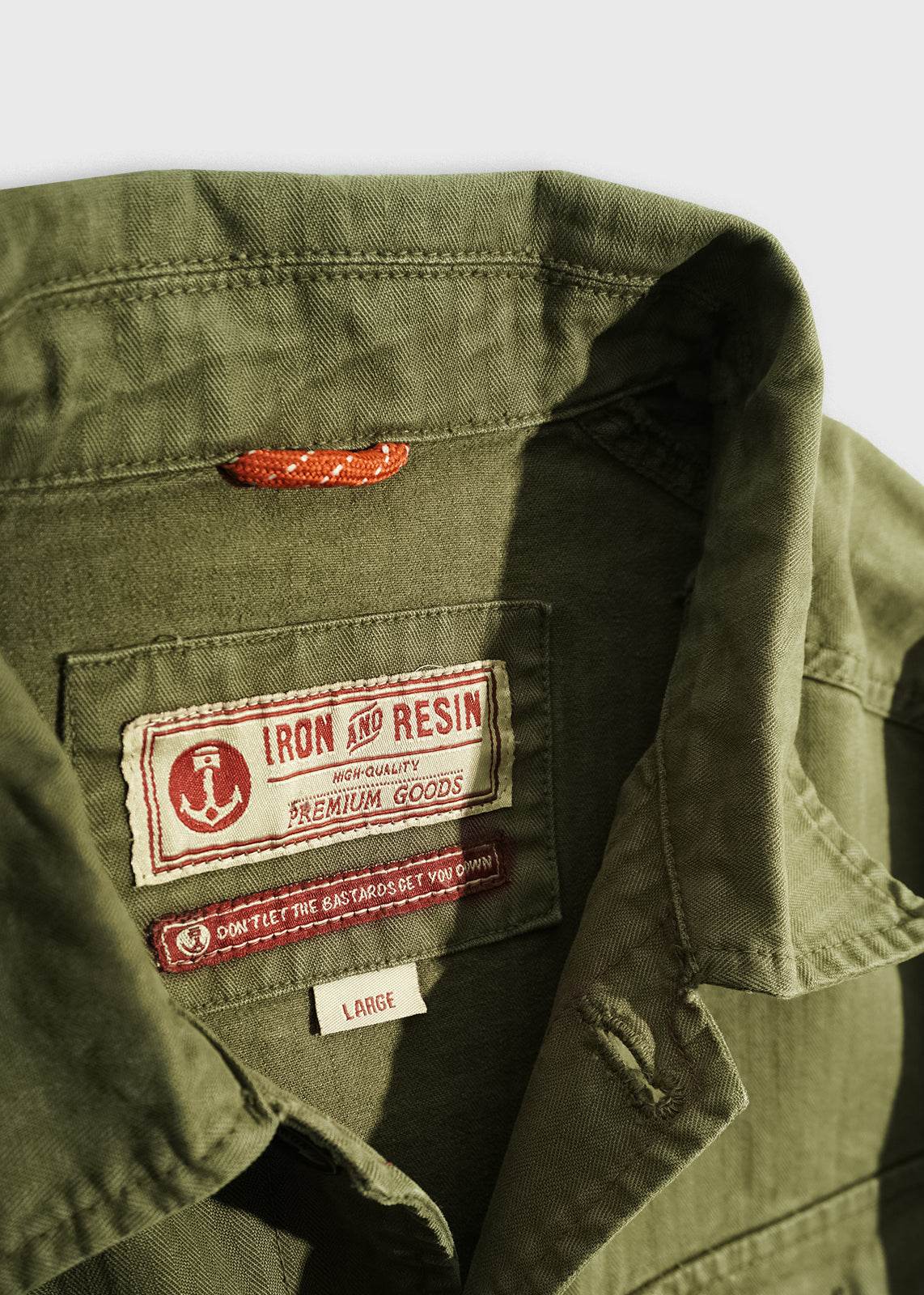 Herringbone Military Jacket - Paranoid Ranch