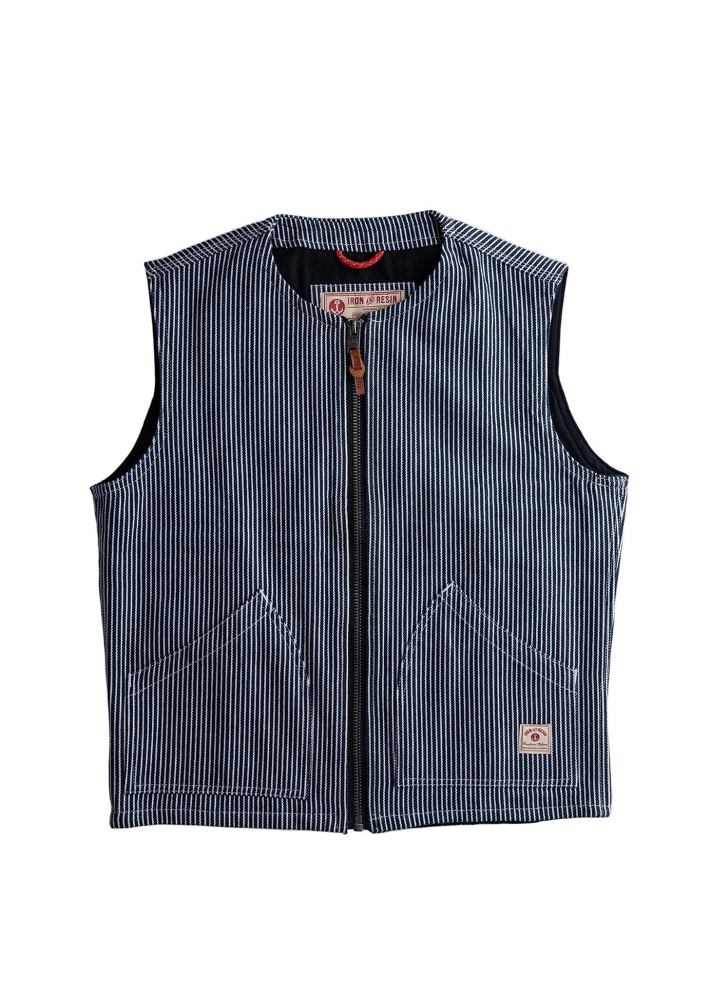 Highland Vest - Hickory Stripe - Paranoid Ranch