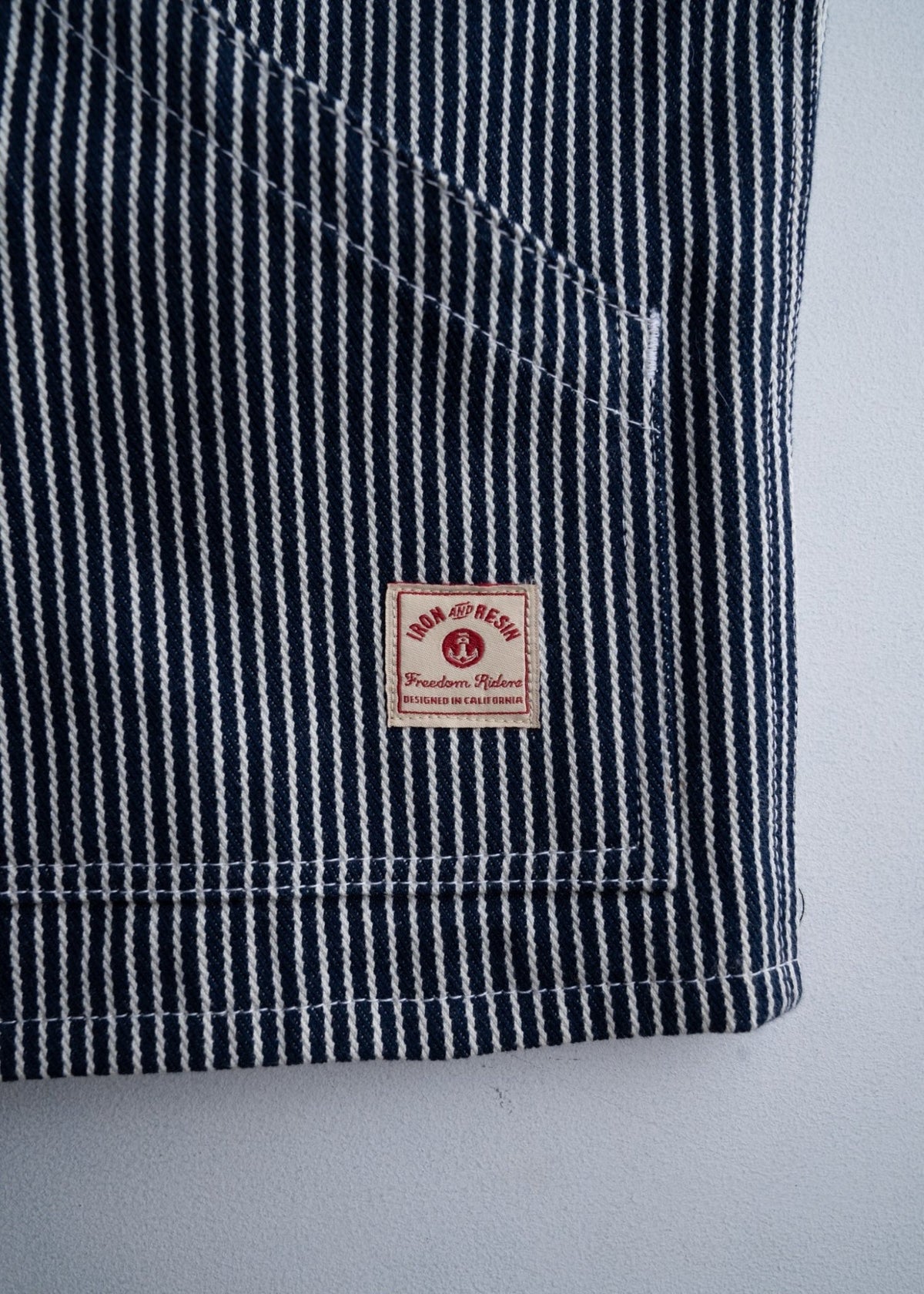 Highland Vest - Hickory Stripe - Paranoid Ranch