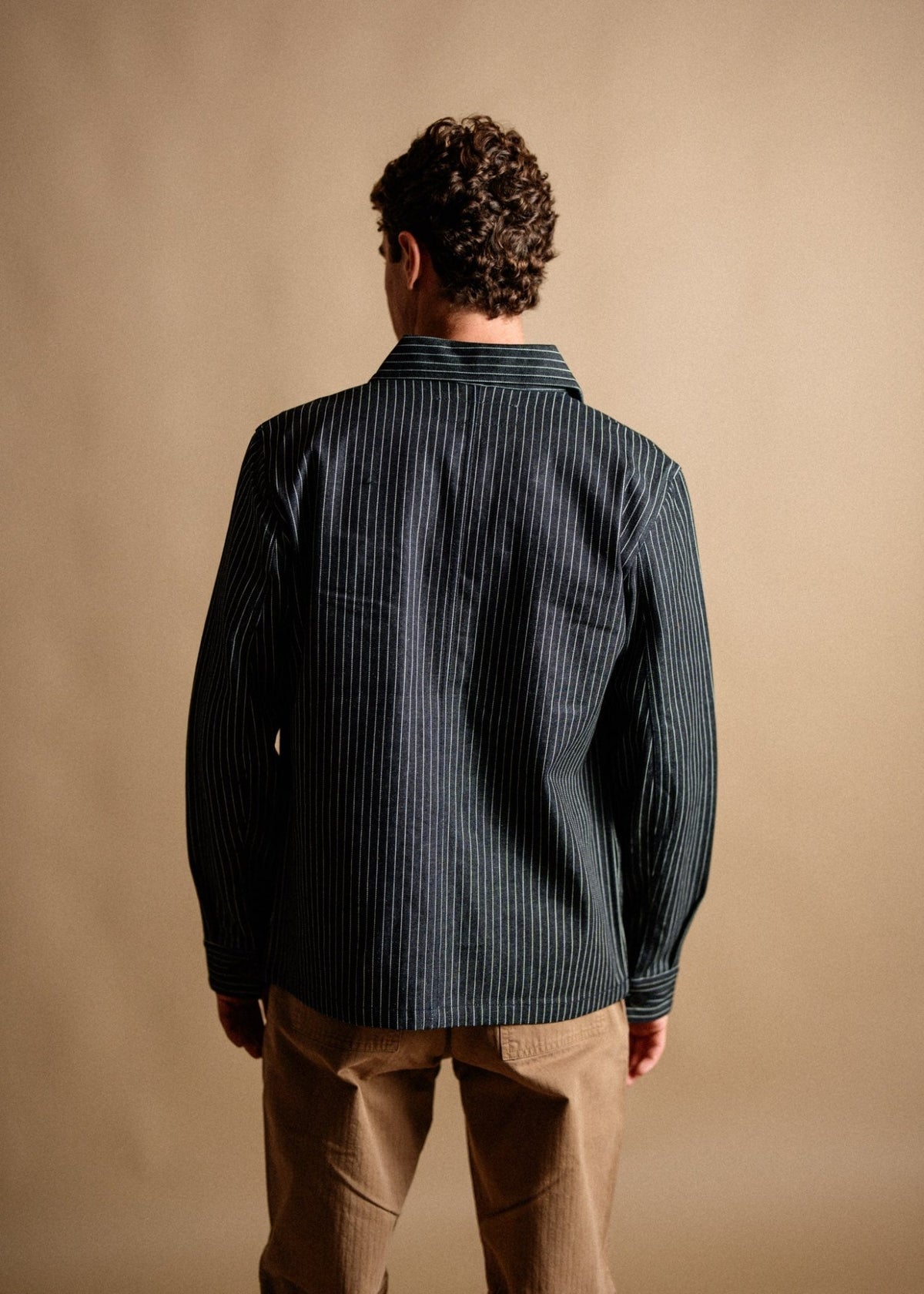 Hill Striped Denim Jacket - Paranoid Ranch