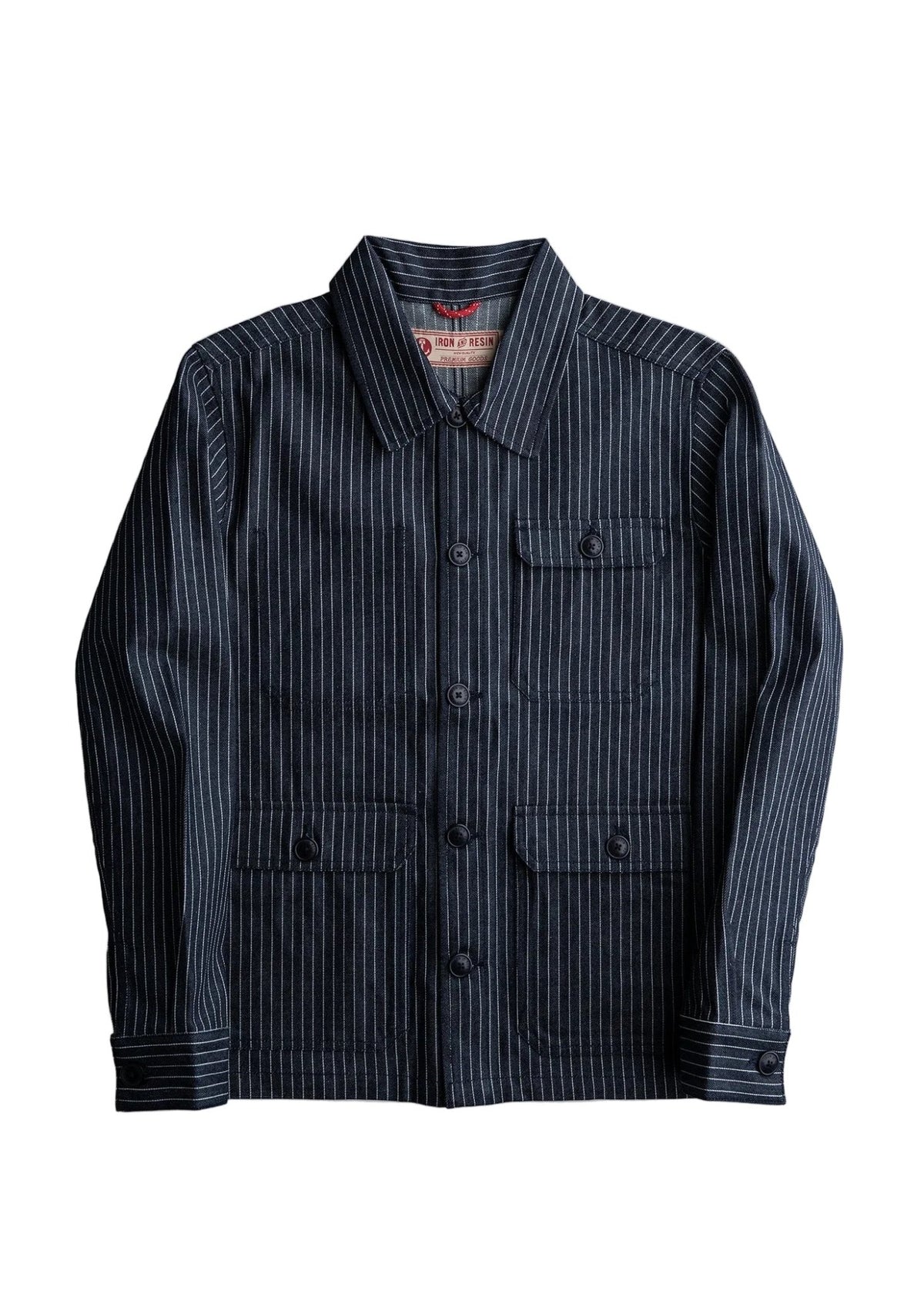 Hill Striped Denim Jacket - Paranoid Ranch