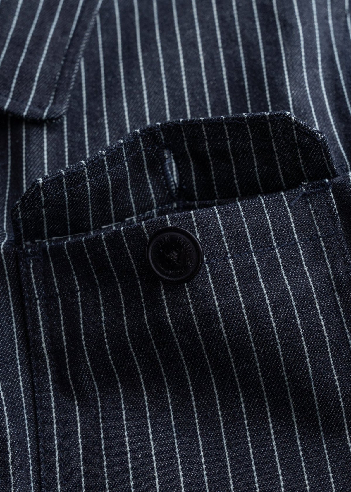 Hill Striped Denim Jacket - Paranoid Ranch