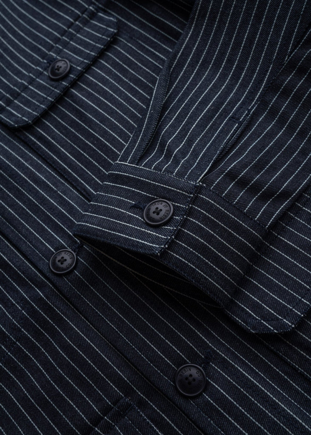 Hill Striped Denim Jacket - Paranoid Ranch