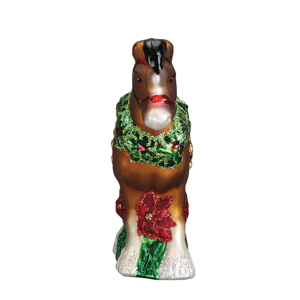 Holiday Clydesdale Ornament - Paranoid Ranch