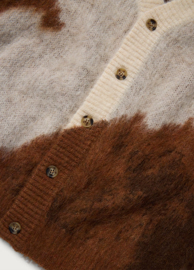 Horse Knit Cardigan | Brown - Paranoid Ranch