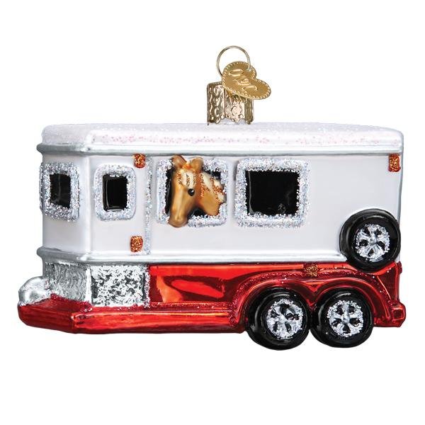 Horse Trailer Ornament - Paranoid Ranch