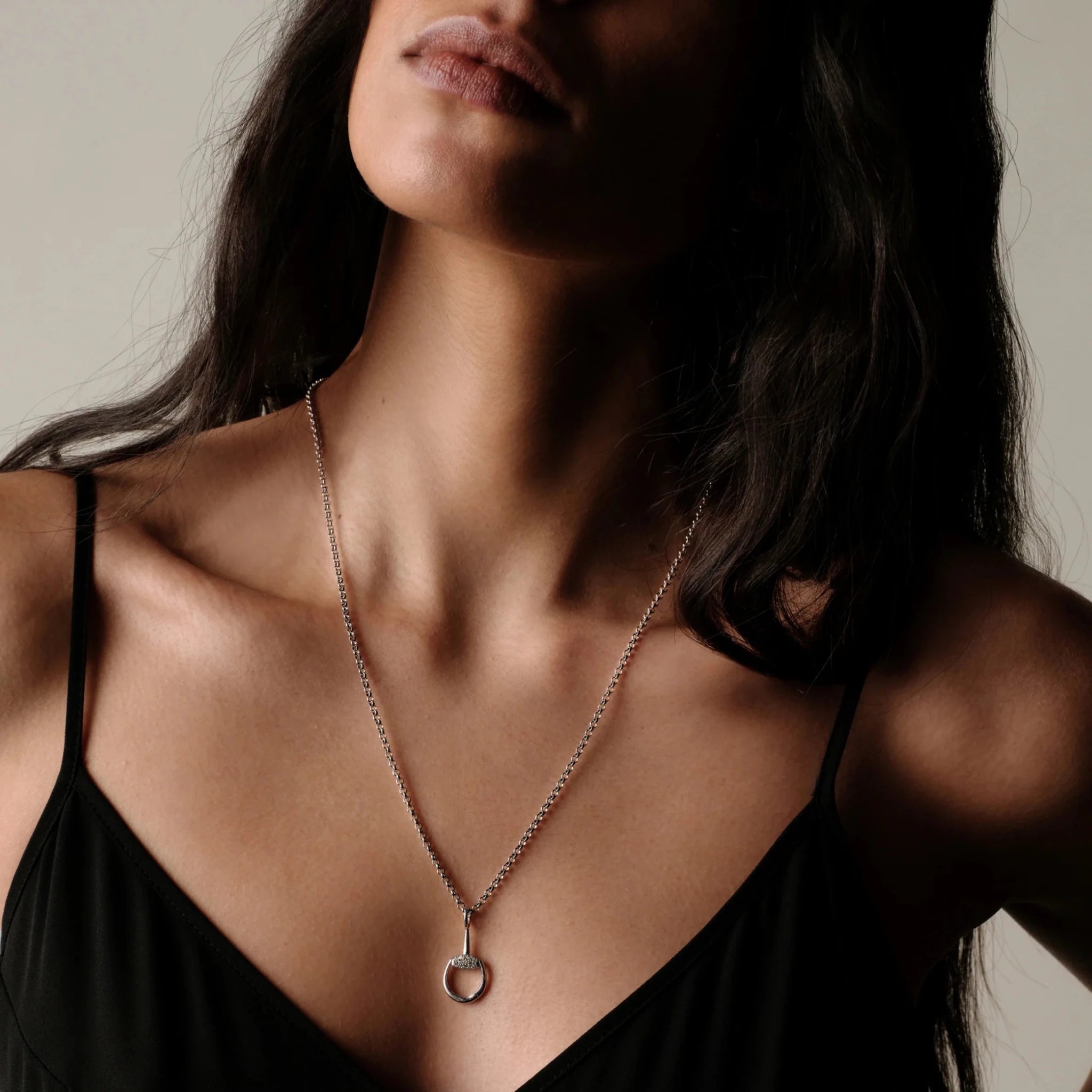 Horsebit Charm Link Necklace - Paranoid Ranch