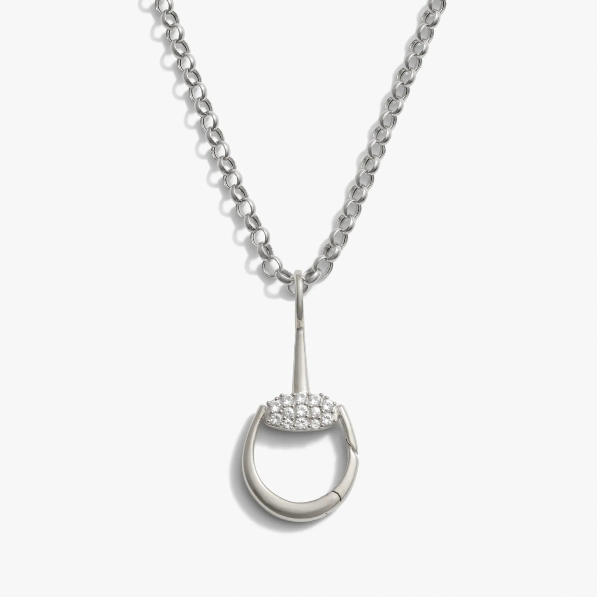 Horsebit Charm Link Necklace - Paranoid Ranch