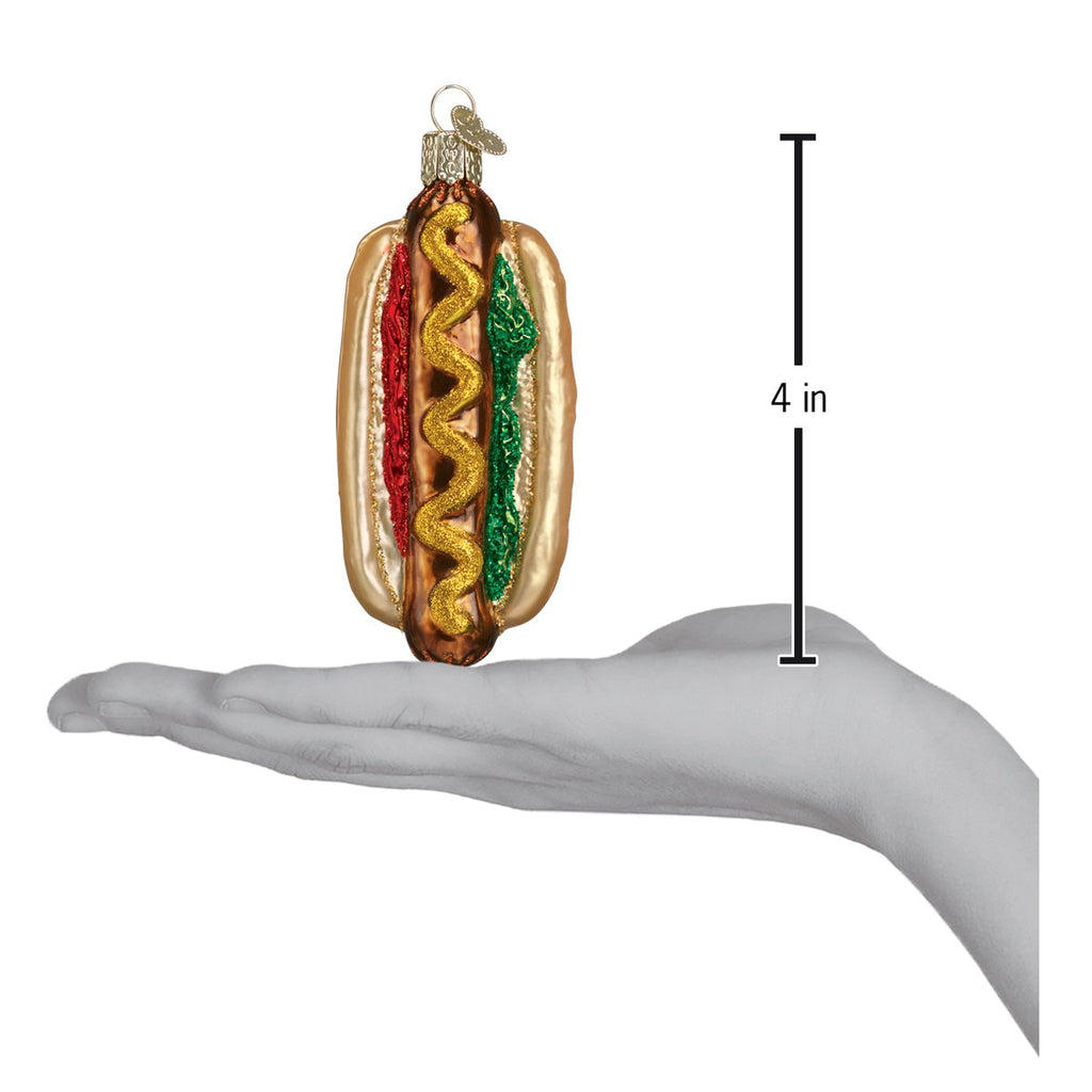 Hot Dog Ornament - Paranoid Ranch