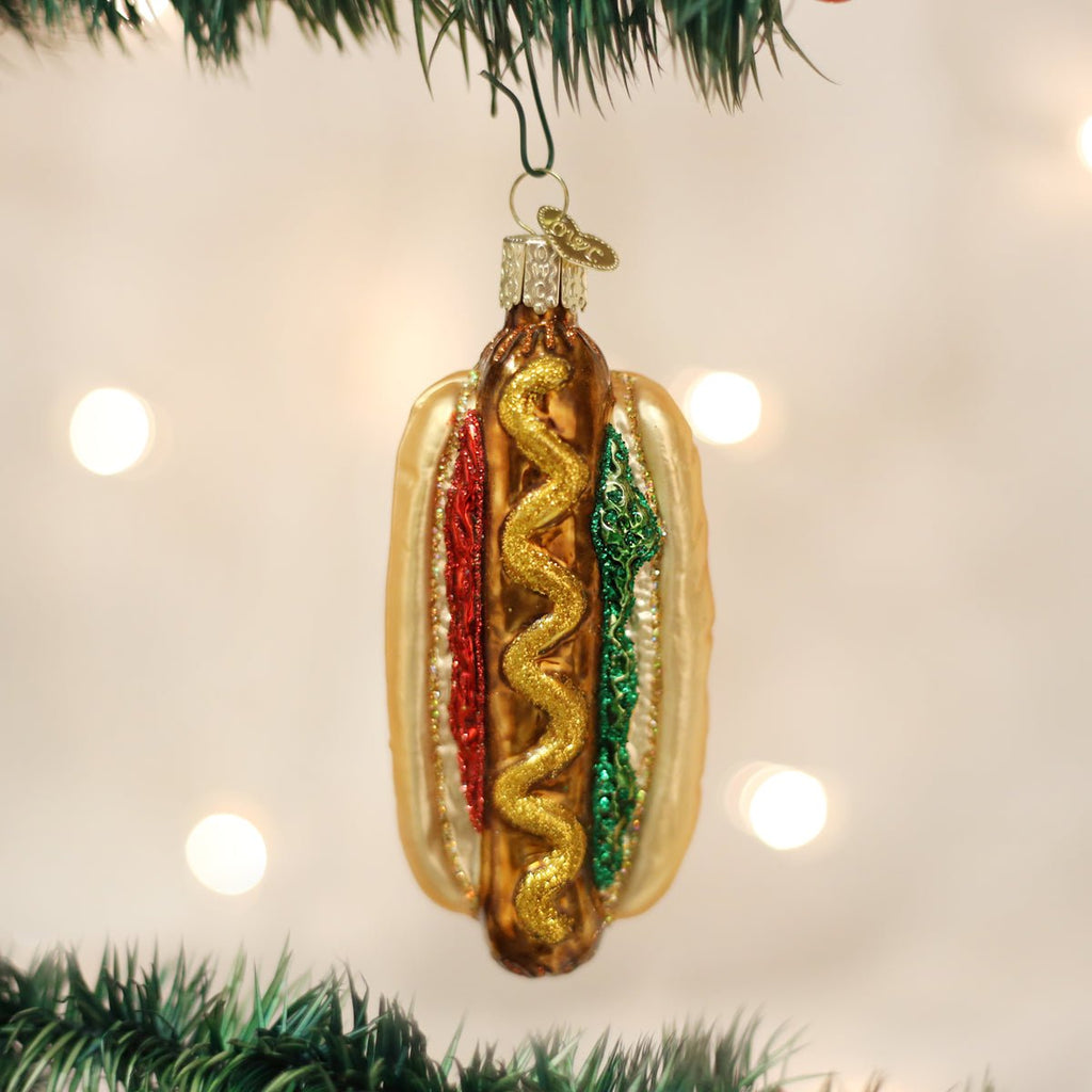 Hot Dog Ornament - Paranoid Ranch