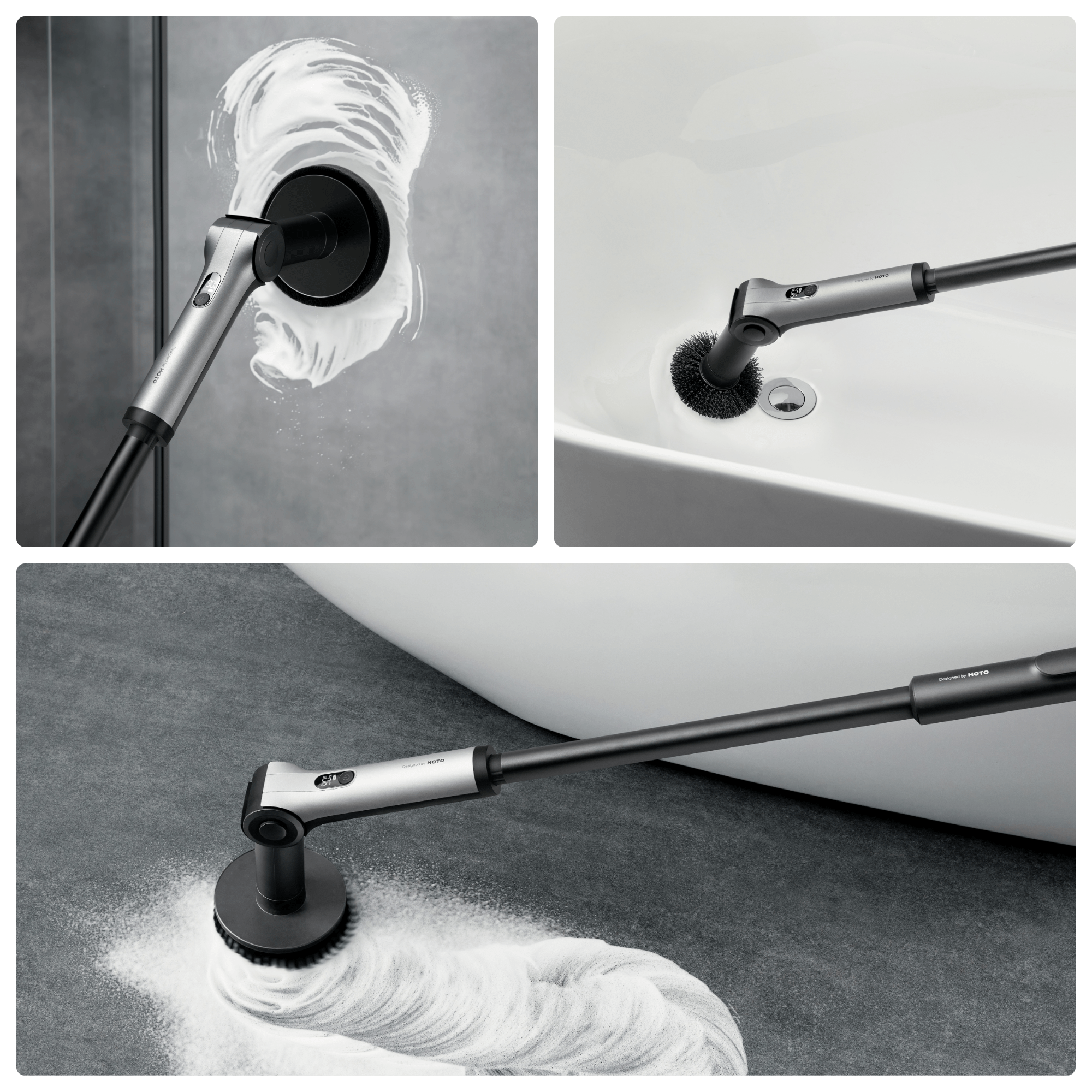 HOTO Flexi™ Cordless Spin Scrubber - Paranoid Ranch