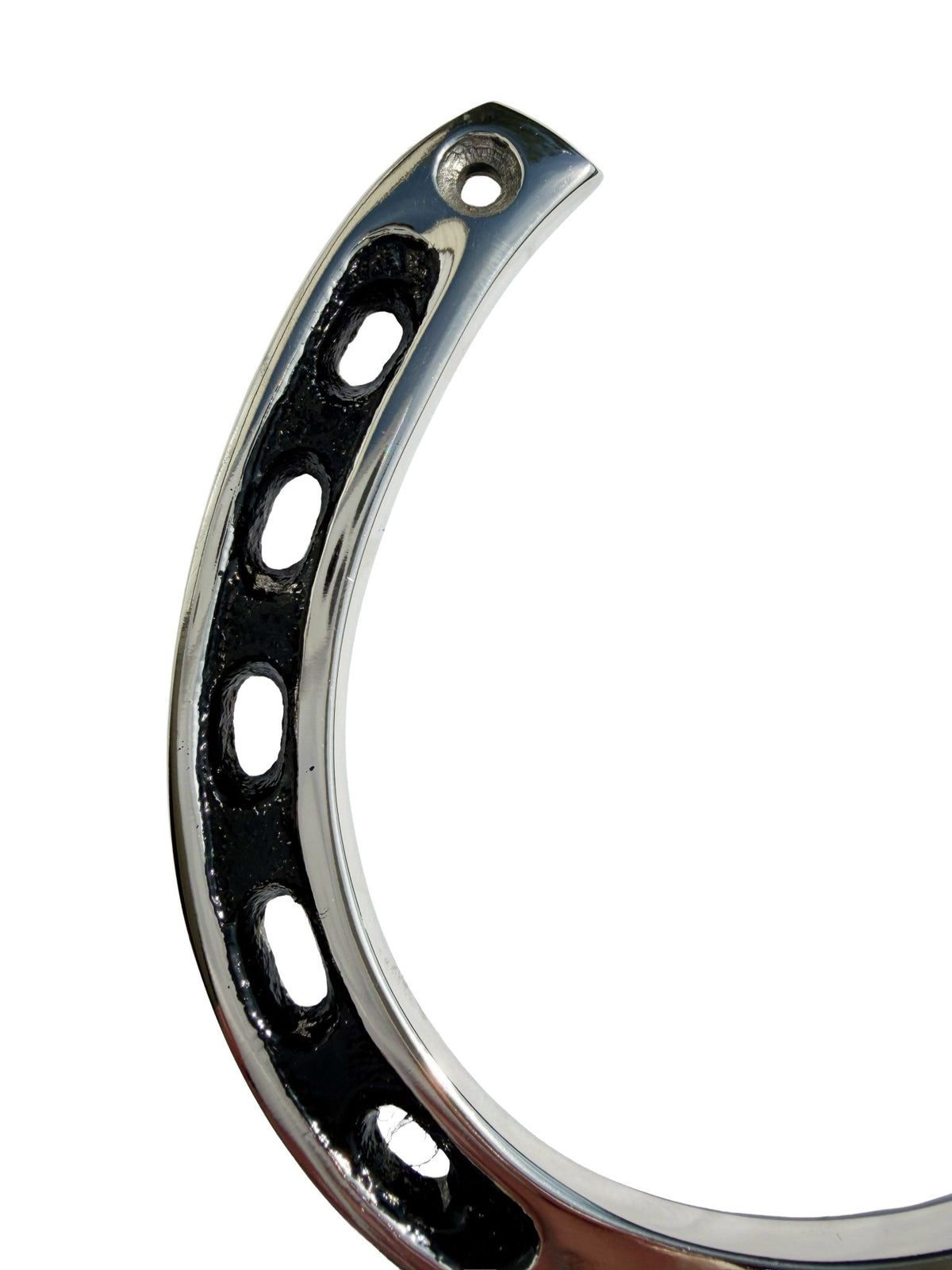 Huntley Equestrian Silver Horseshoe Wall Hook Rack-2 Hook Equestrian Home and Barn Decor - Paranoid Ranch