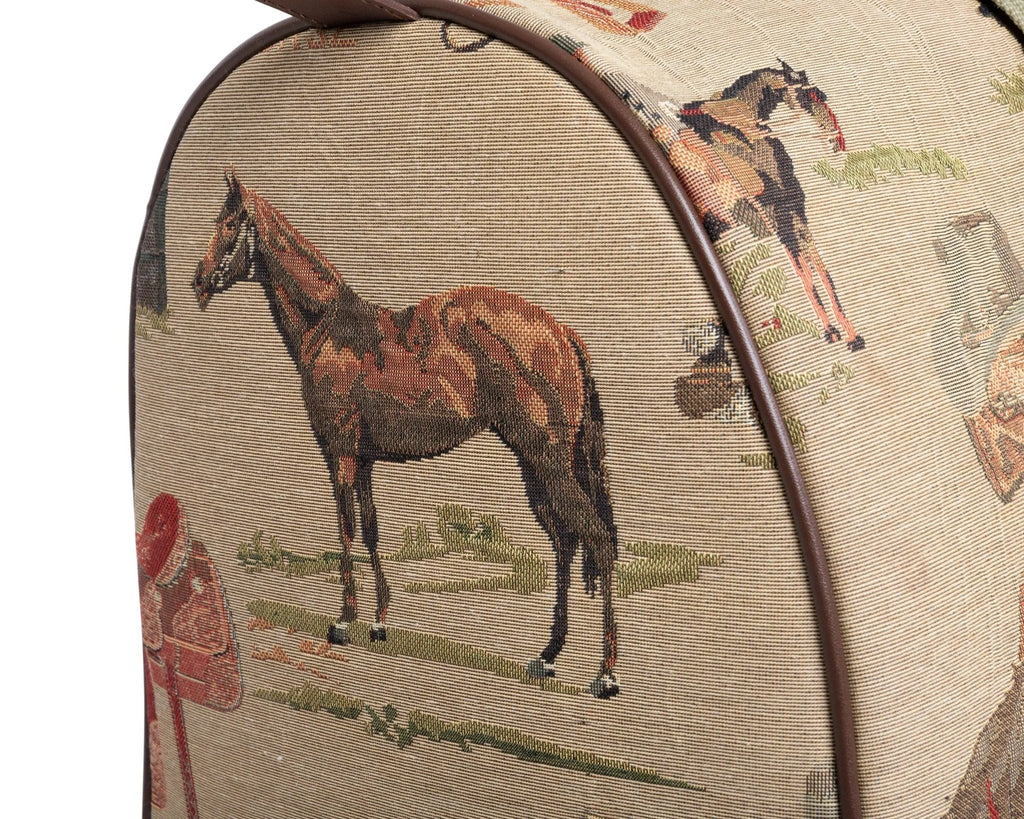 Huntley Equestrian Tapestry Duffle Bag - Western Design - Paranoid Ranch