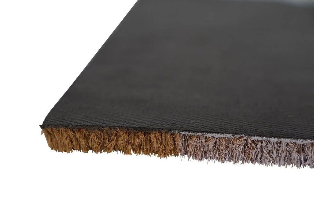 Huntley Pet Dog Print Natural Coir Doormat Anti Slip Backing - Paranoid Ranch