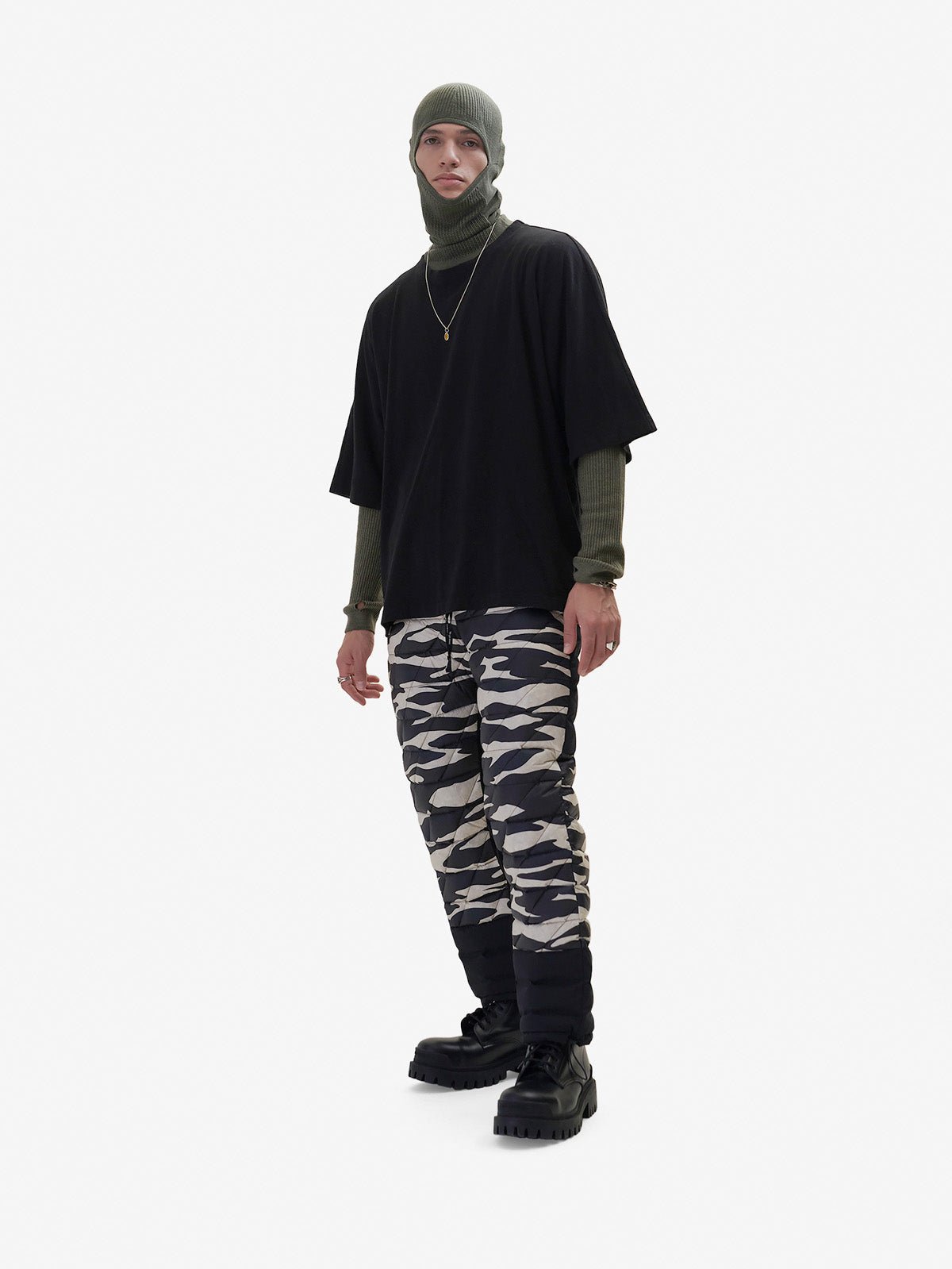 Hybrid Down Sweatpant - Zebra - Paranoid Ranch