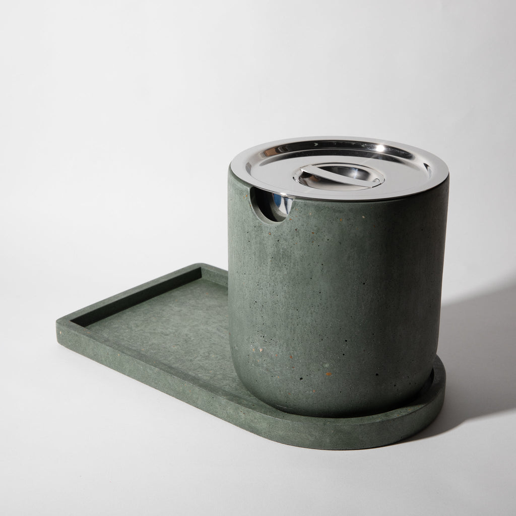 Ice Bucket | Dark Green Terrazzo - Paranoid Ranch