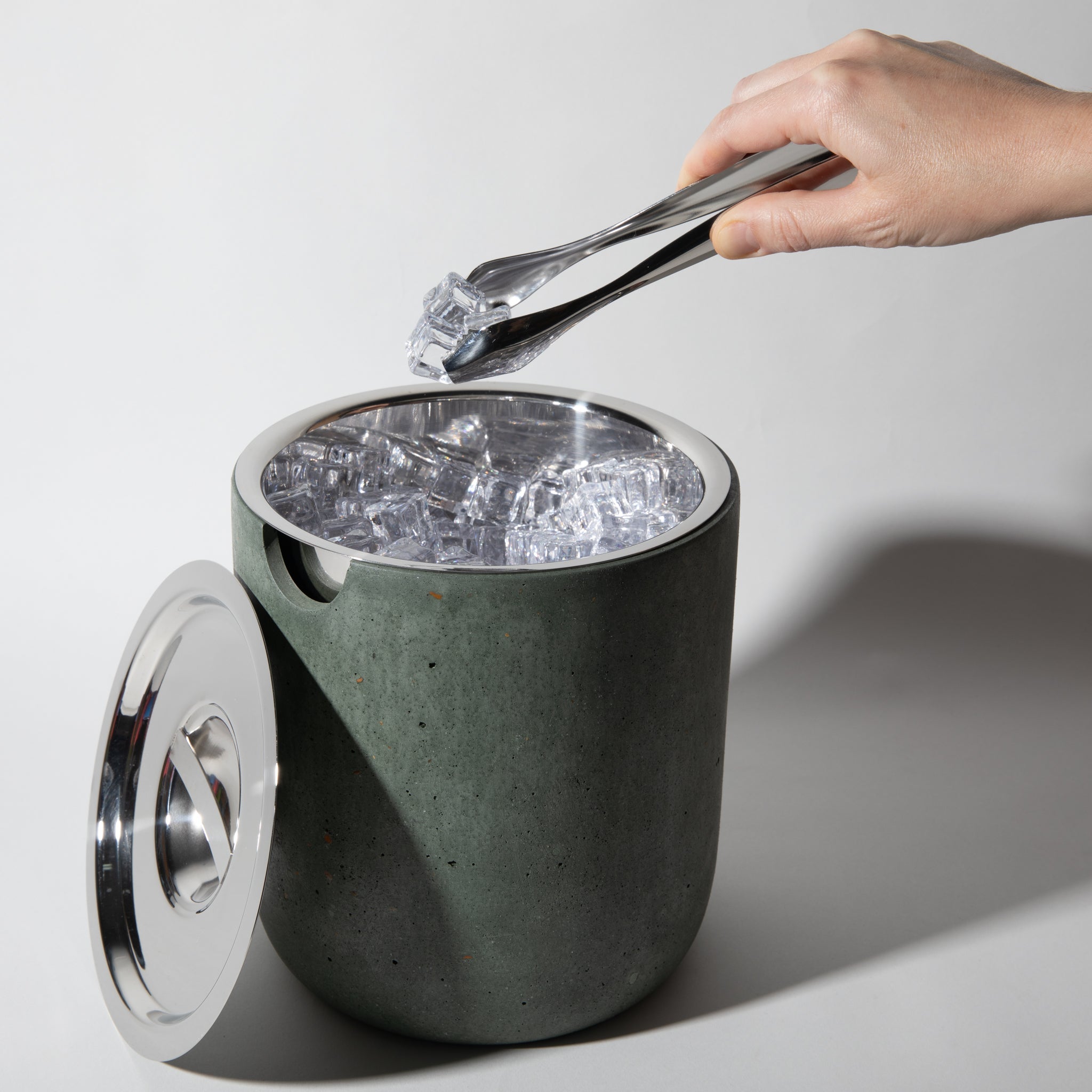 Ice Bucket | Dark Green Terrazzo - Paranoid Ranch