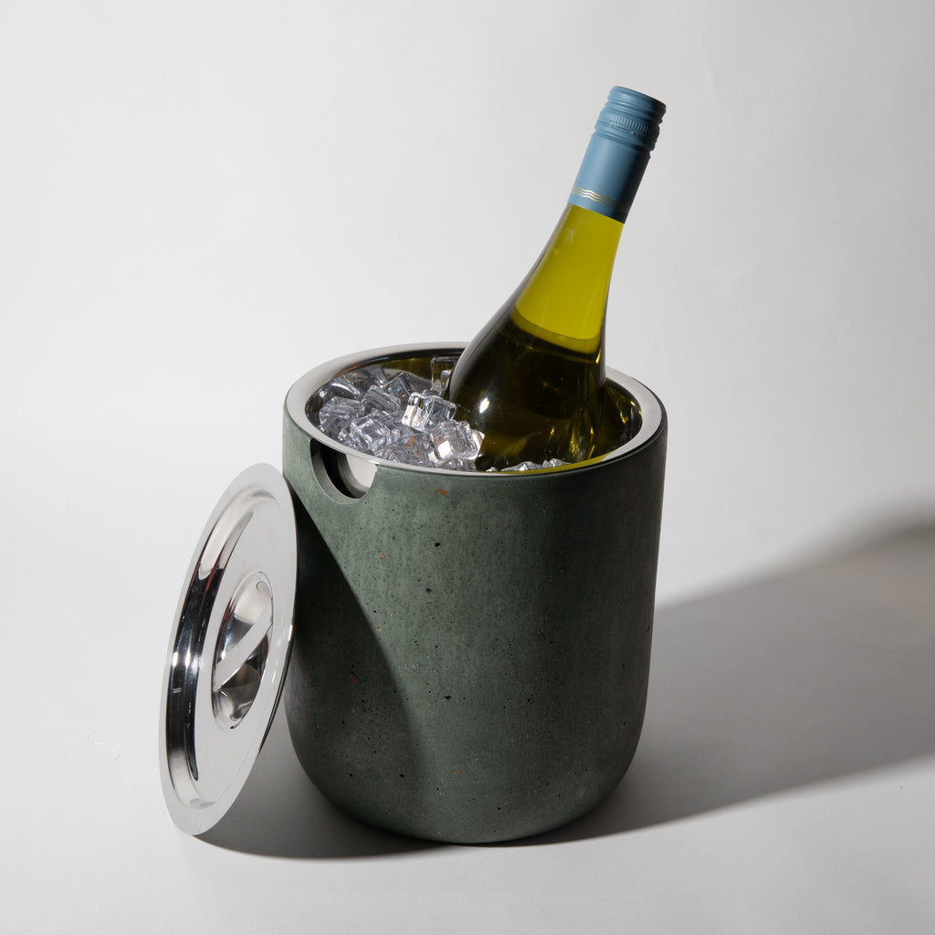 Ice Bucket | Dark Green Terrazzo - Paranoid Ranch
