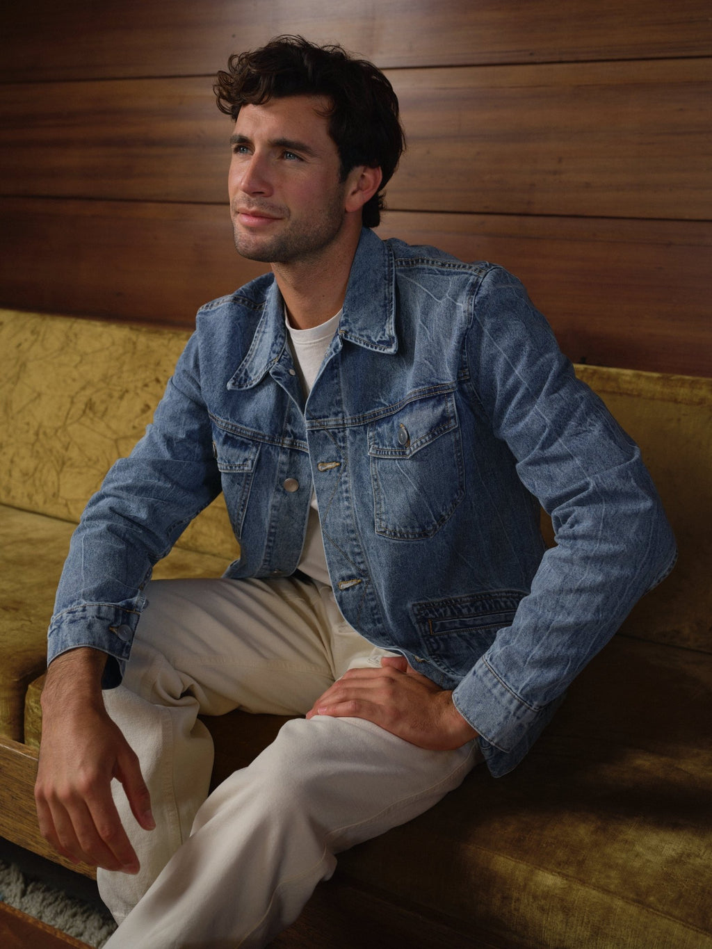 Iggy Jacket in Denim - Paranoid Ranch