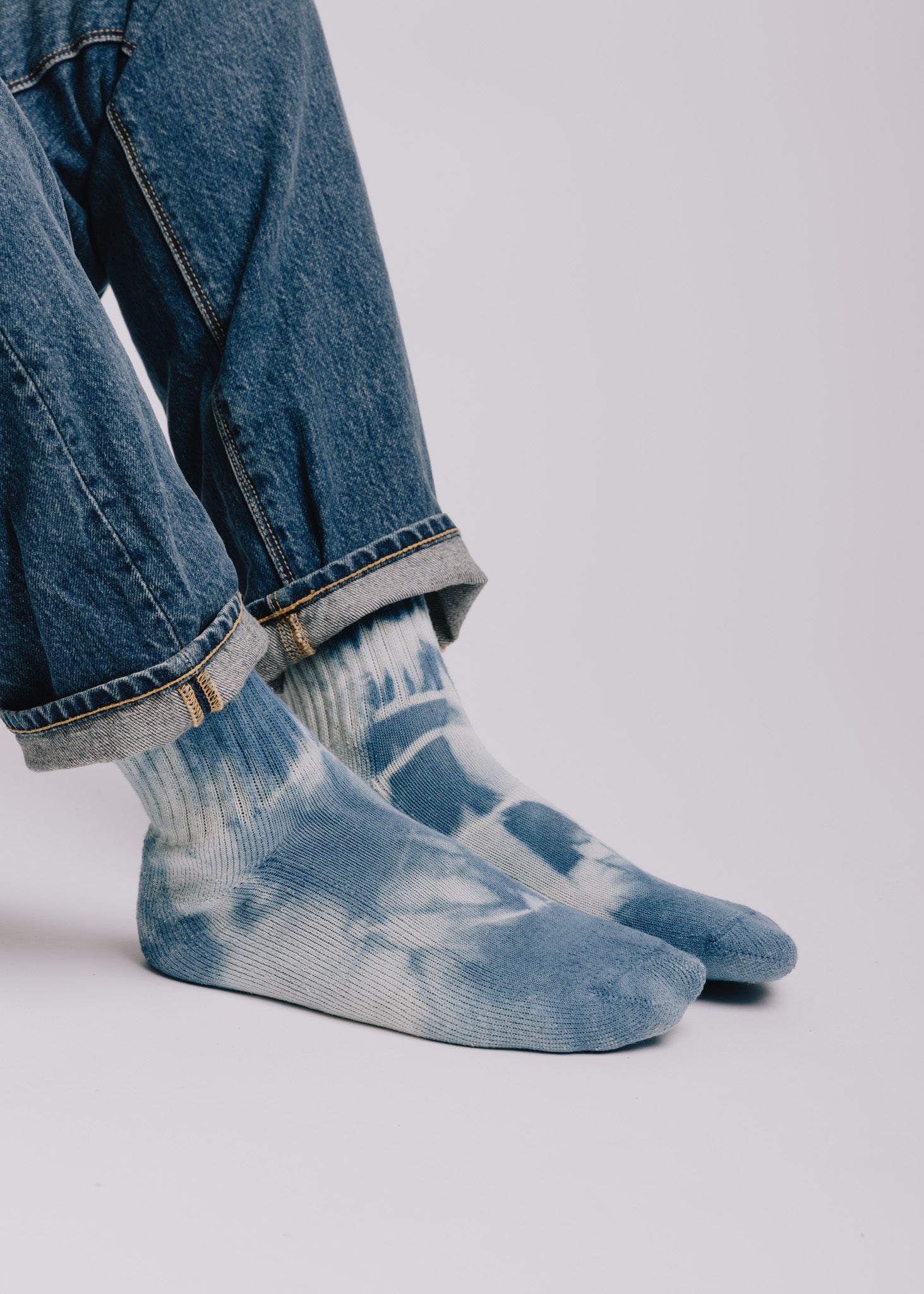 Indigo - Dyed Retro Crew - Paranoid Ranch