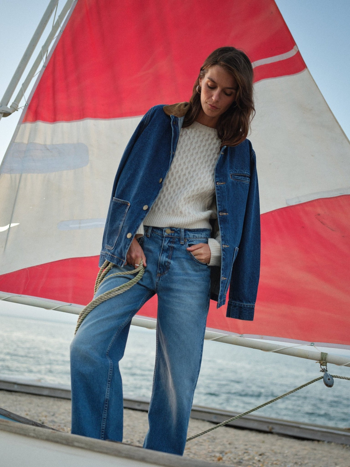 Iris Jean in Japanese Denim - Paranoid Ranch