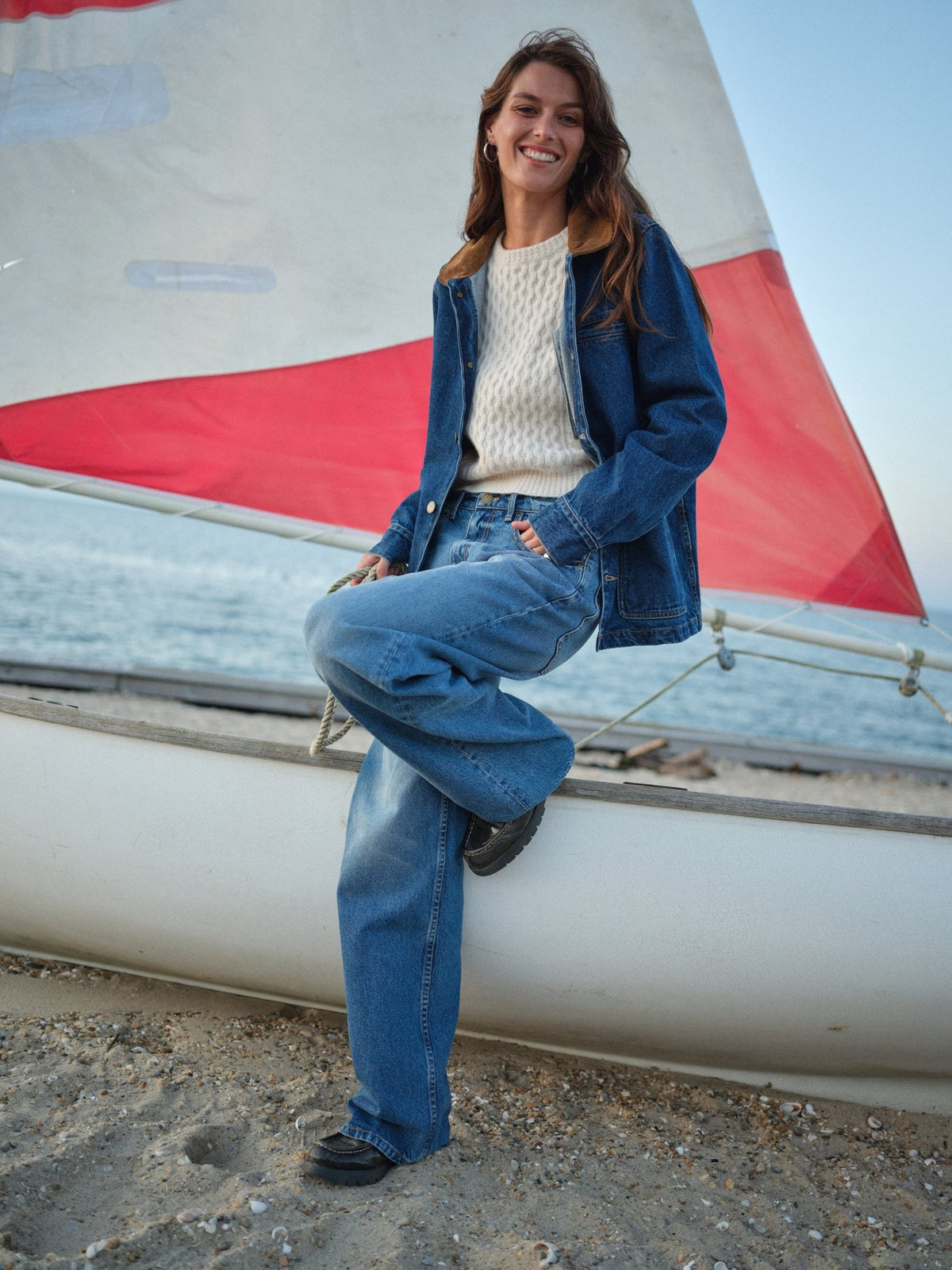 Iris Jean in Japanese Denim - Paranoid Ranch