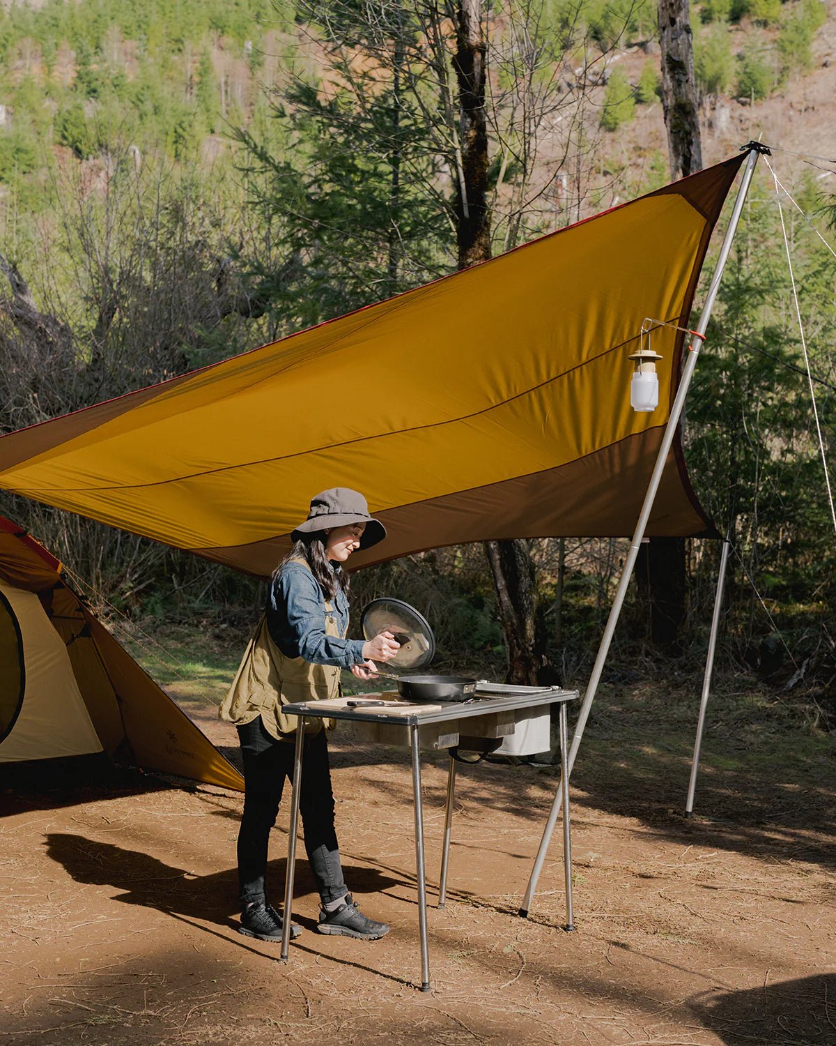 Iron Grill Table Camp Kitchen Starter Set - Paranoid Ranch