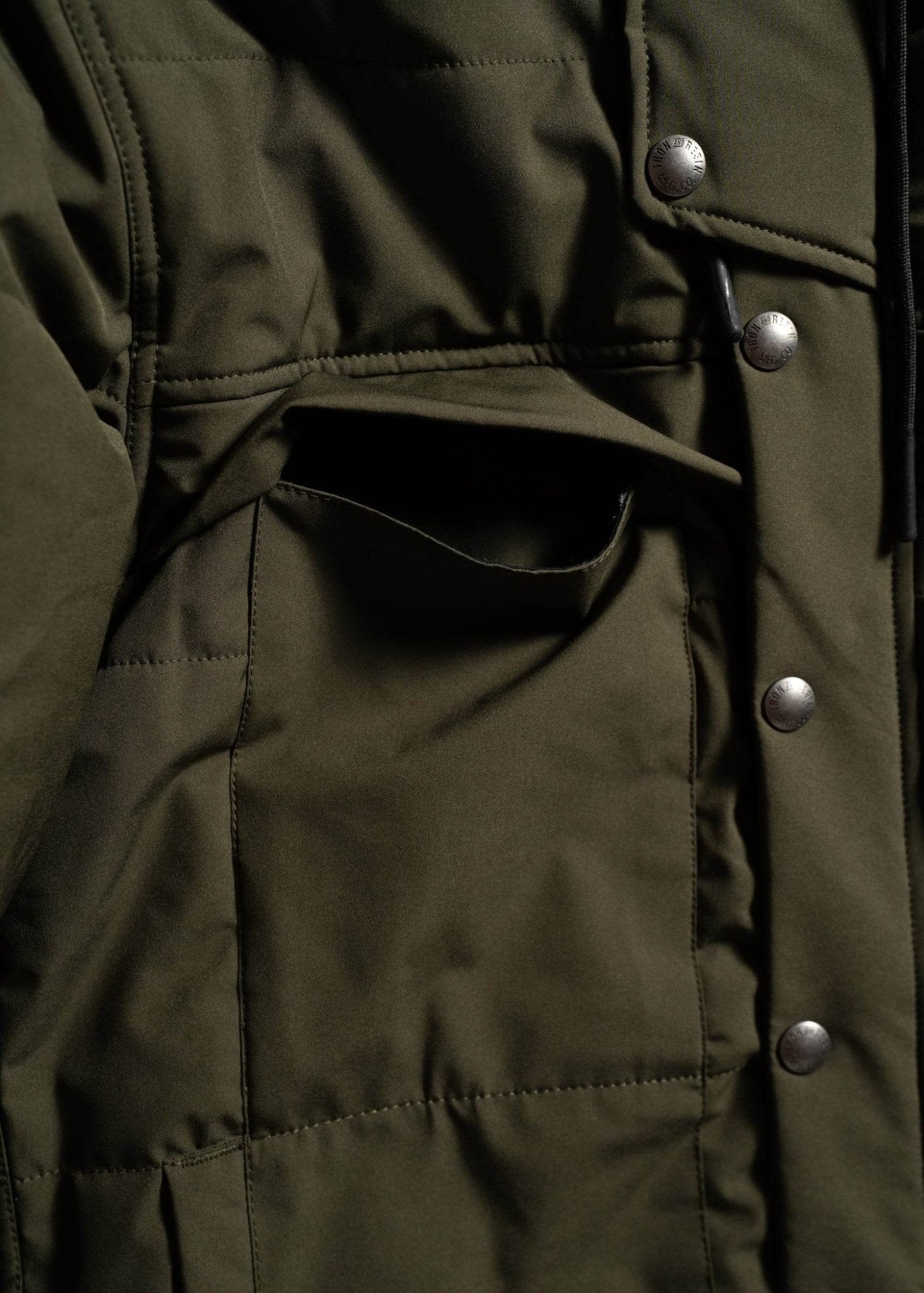 Iron & Resin Helter Jacket - Paranoid Ranch