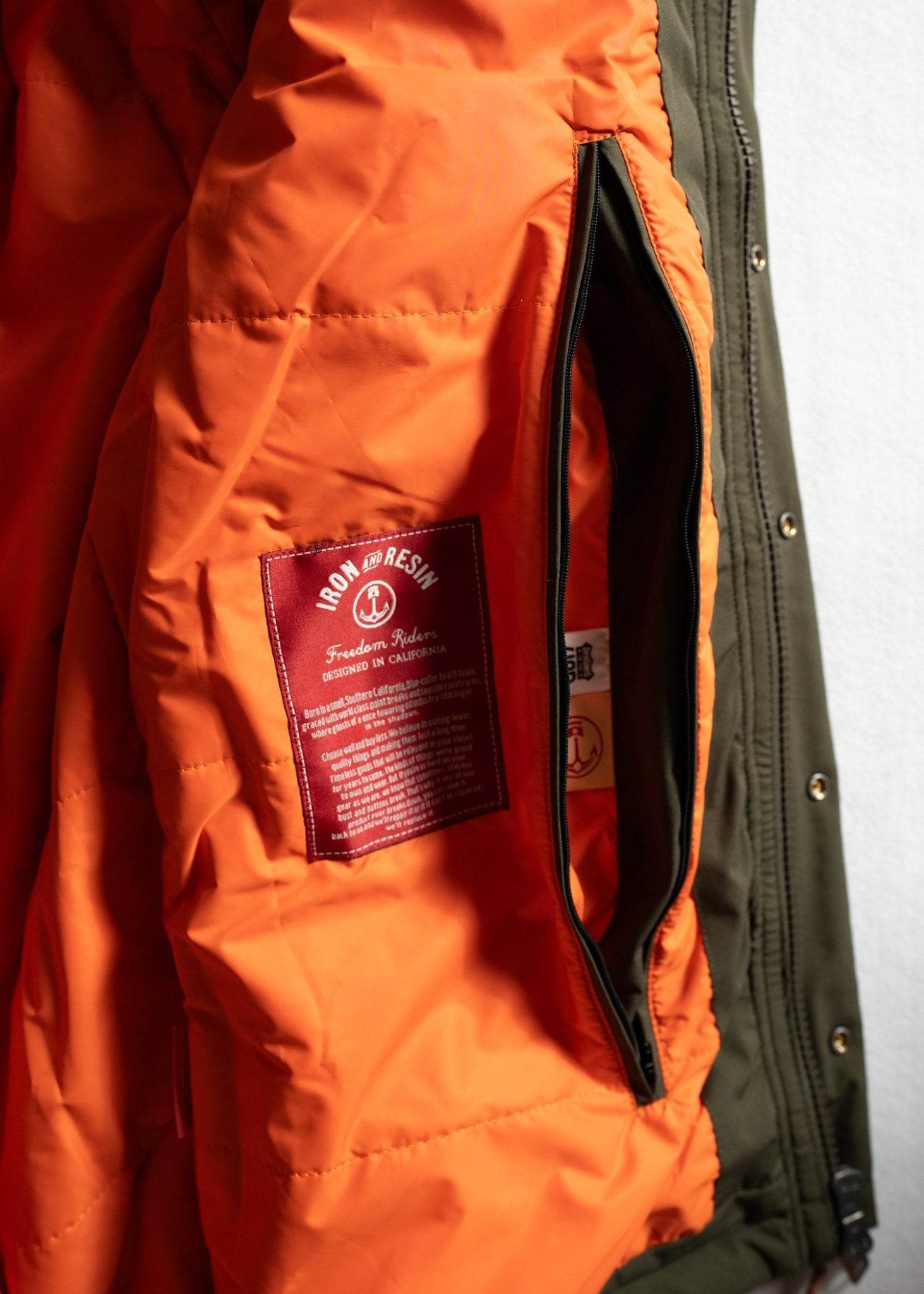 Iron & Resin Helter Jacket - Paranoid Ranch