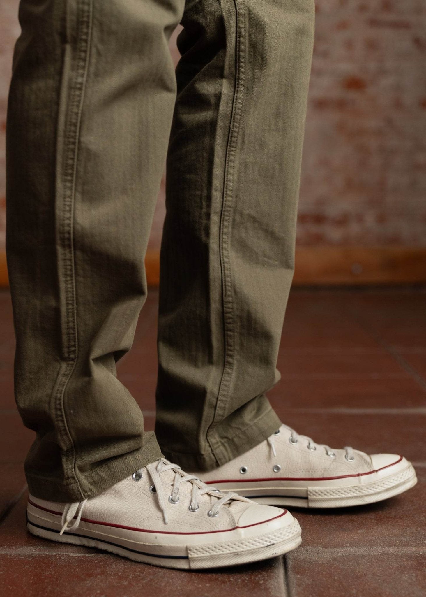 Iron & Resin Herringbone Brigade Pant - Paranoid Ranch