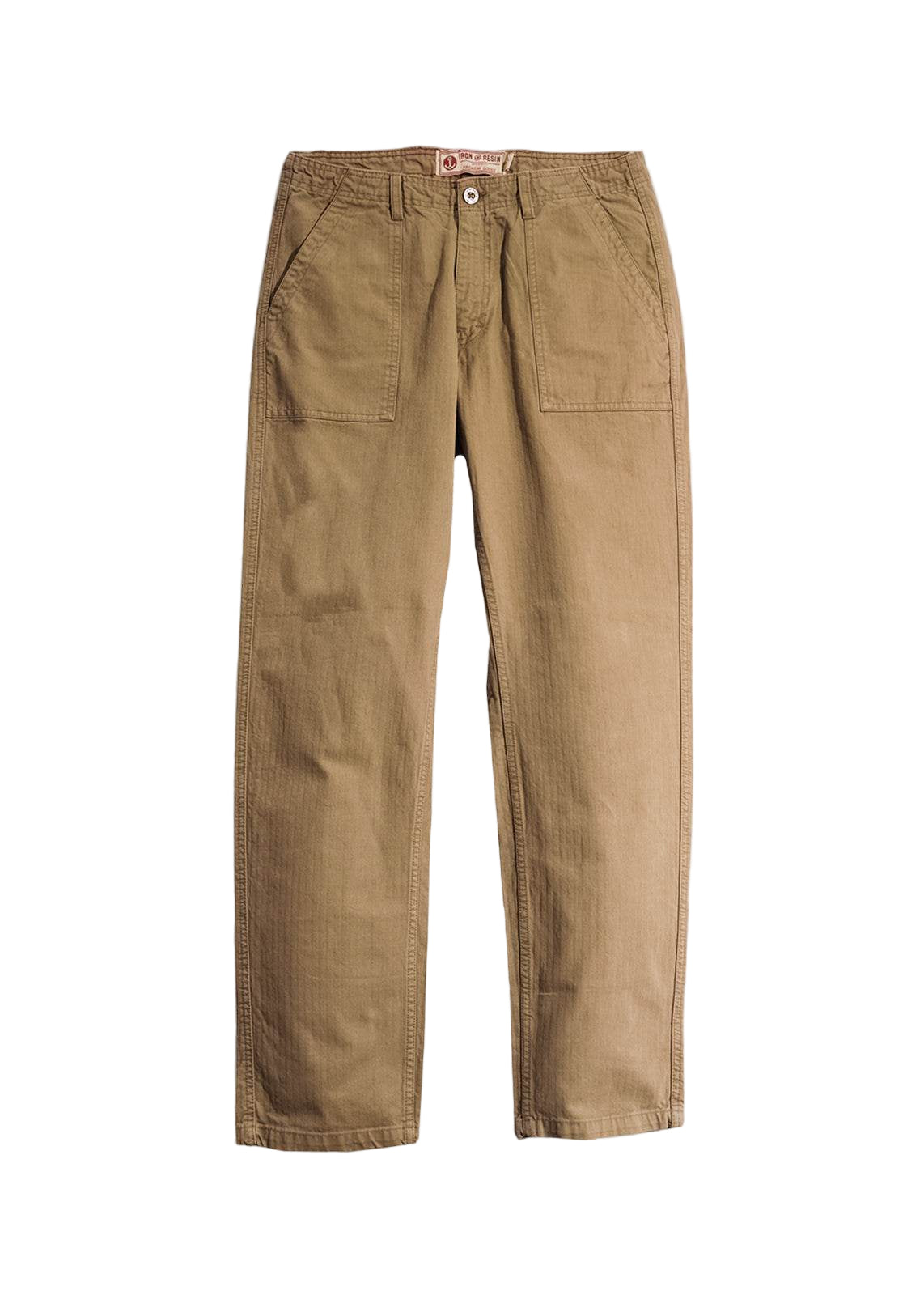 Iron & Resin Herringbone Brigade Pant - Paranoid Ranch
