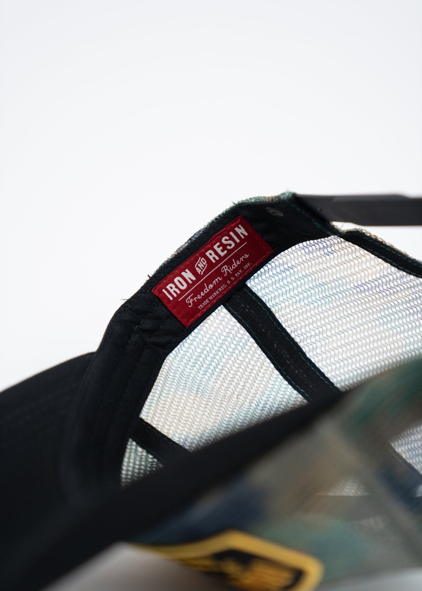 Iron & Resin Mesh Hat - Paranoid Ranch