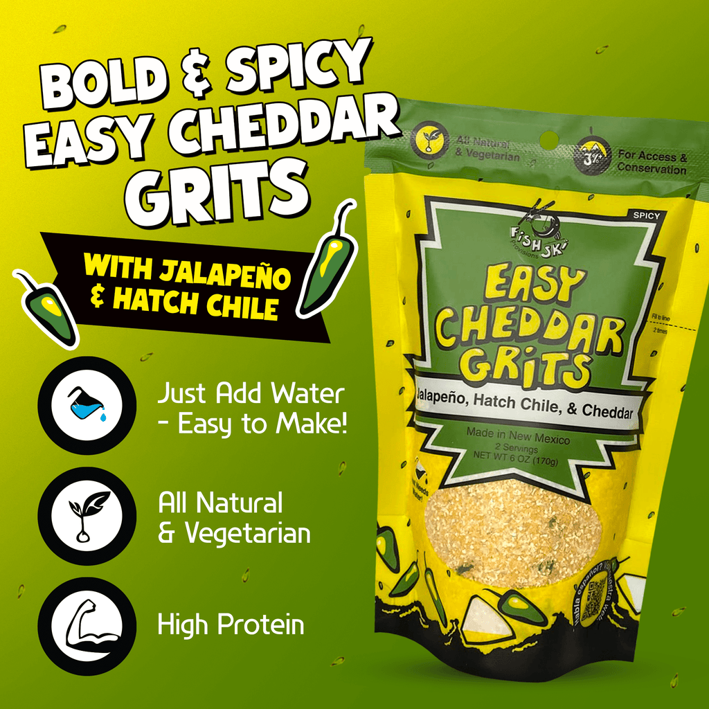 Jalapeño, Hatch Green Chile, Cheddar Grits - Paranoid Ranch