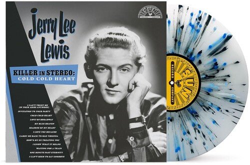 Jerry Lee Lewis - Killer In Stereo: Cold, Cold Heart [Gray & Blue Splatter] - Paranoid Ranch
