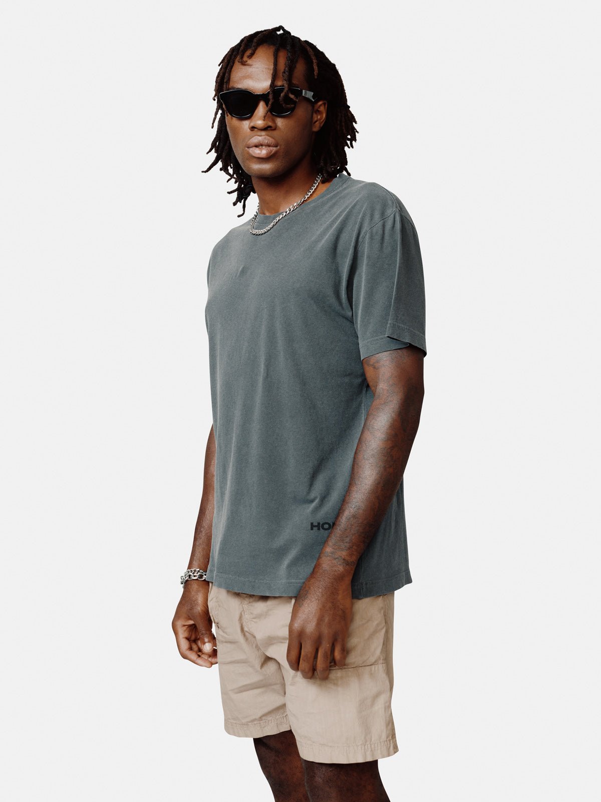 Jersey Logo Tee - Black - Paranoid Ranch