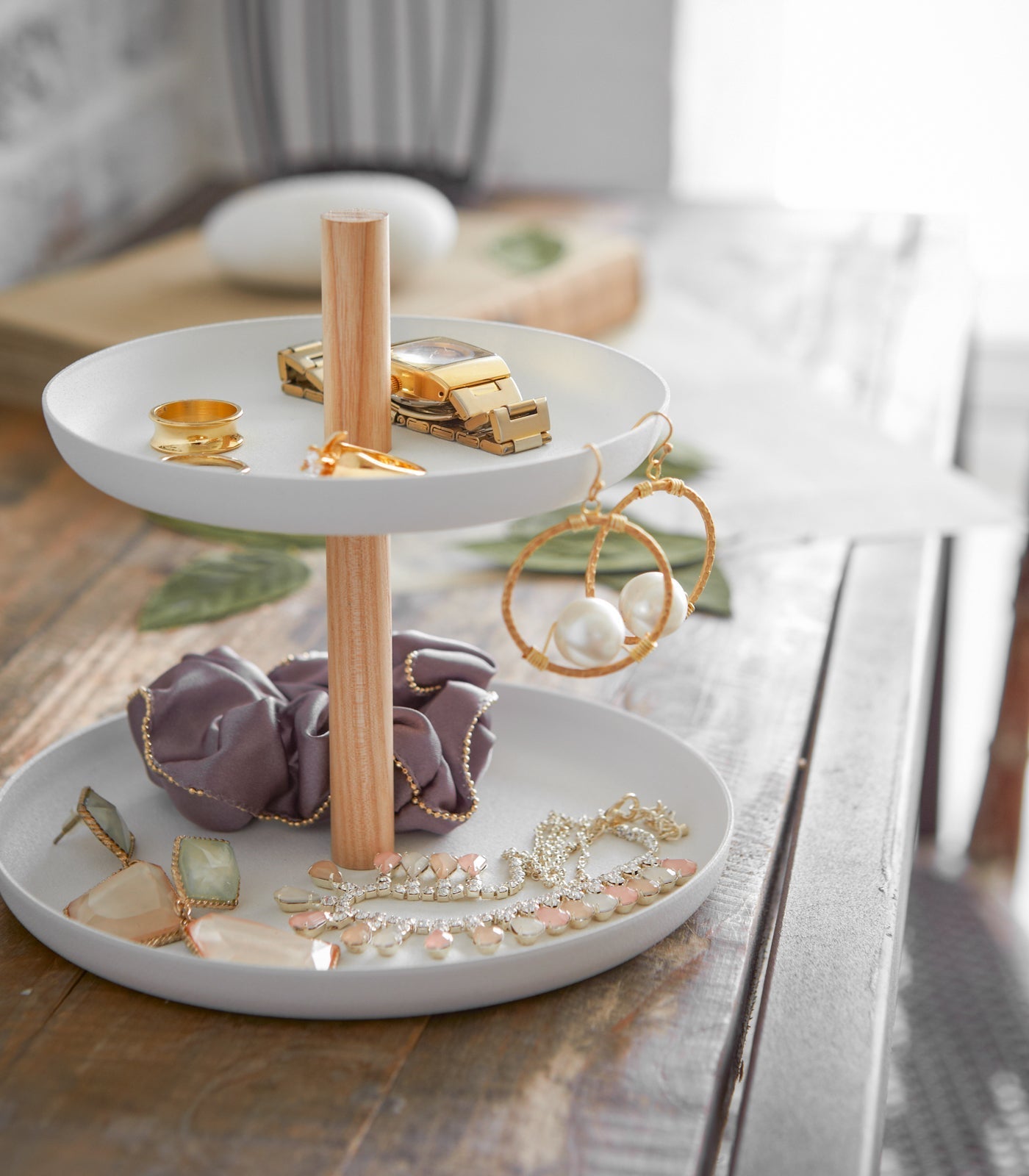 Jewelry Organizer - Steel + Wood - Paranoid Ranch