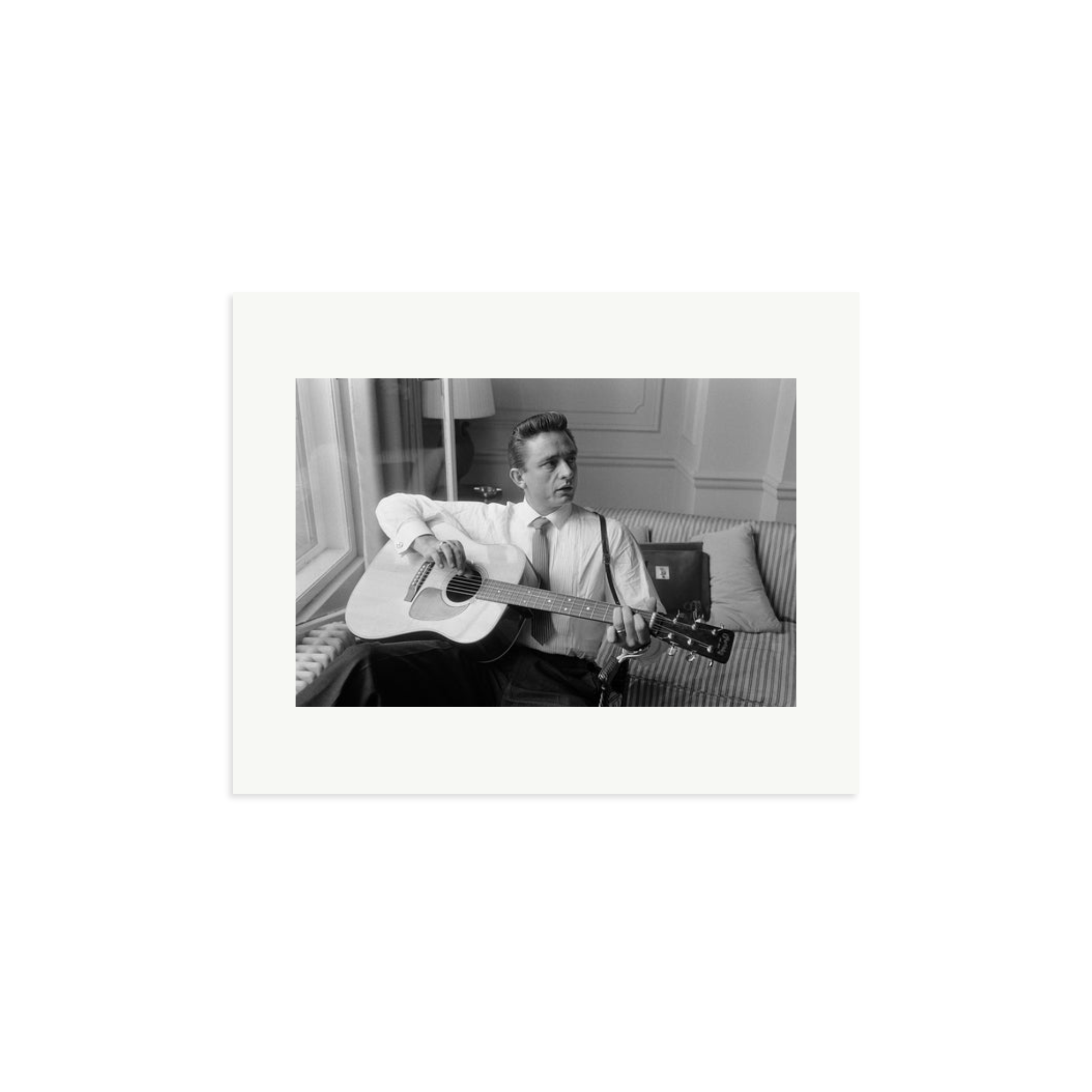 Johnny Cash at the Savoy Hotel