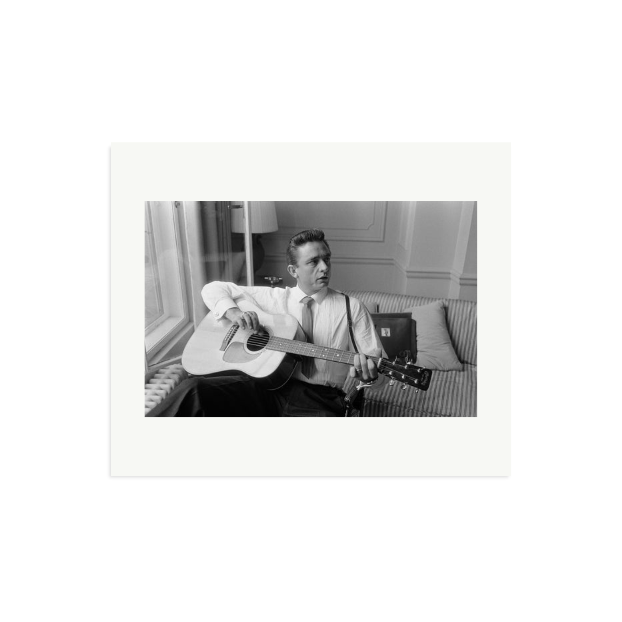 Johnny Cash at the Savoy Hotel