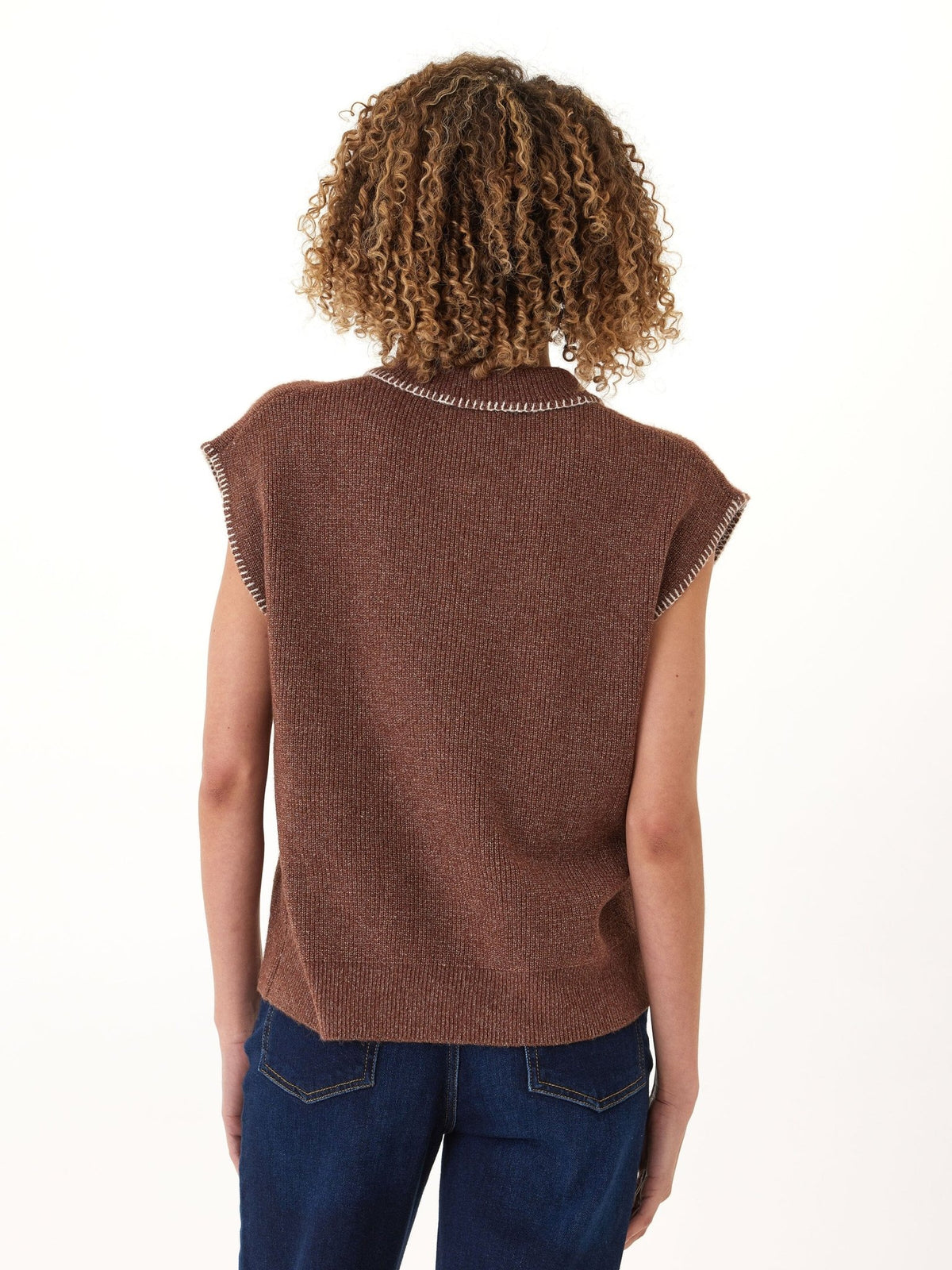 Julieta Cozy Solid Knit Sweater Polo - Paranoid Ranch