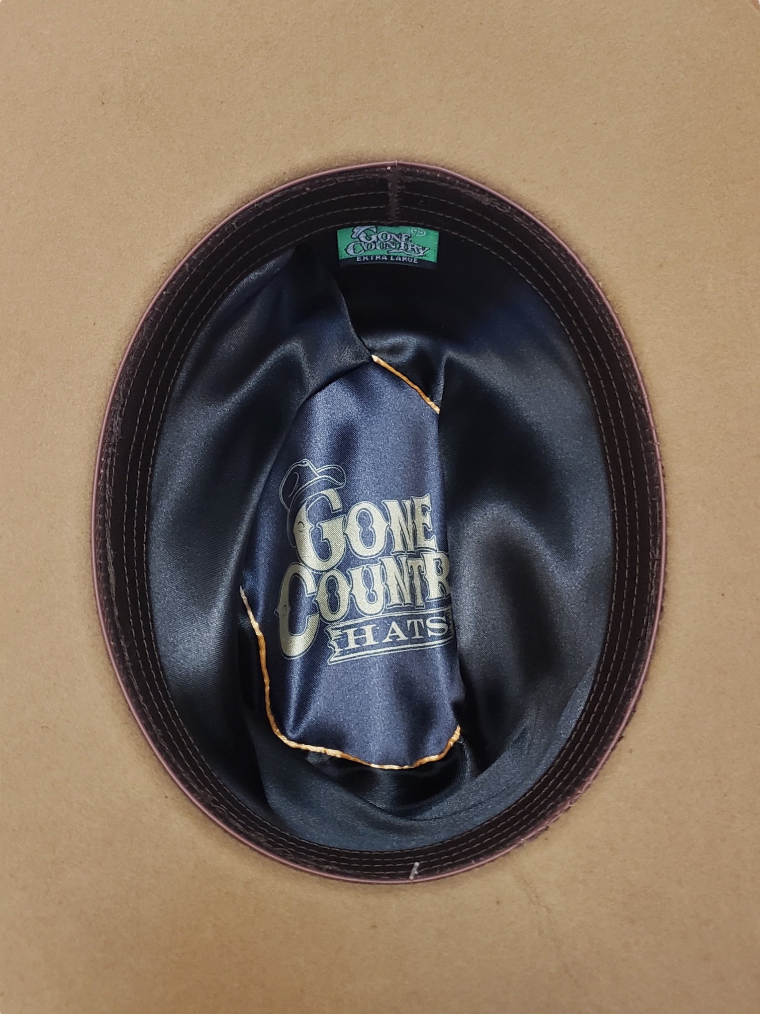 Justin Chestnut 5X Wool Cashmere Cowboy Hat - Paranoid Ranch