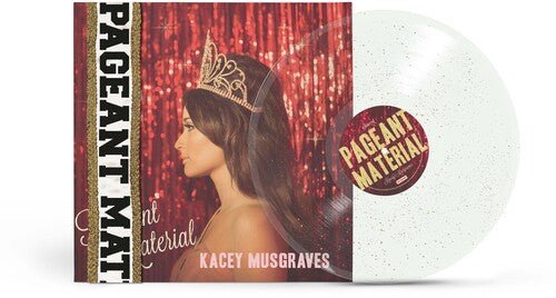 Kacey Musgraves - Pageant Material (10 Year Anniversary) [Clear Gold Glitter] - Paranoid Ranch
