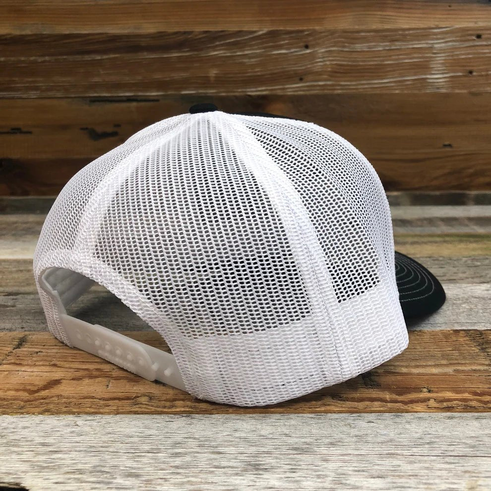 King Ropes Original Trucker Hat - Black/White - Paranoid Ranch