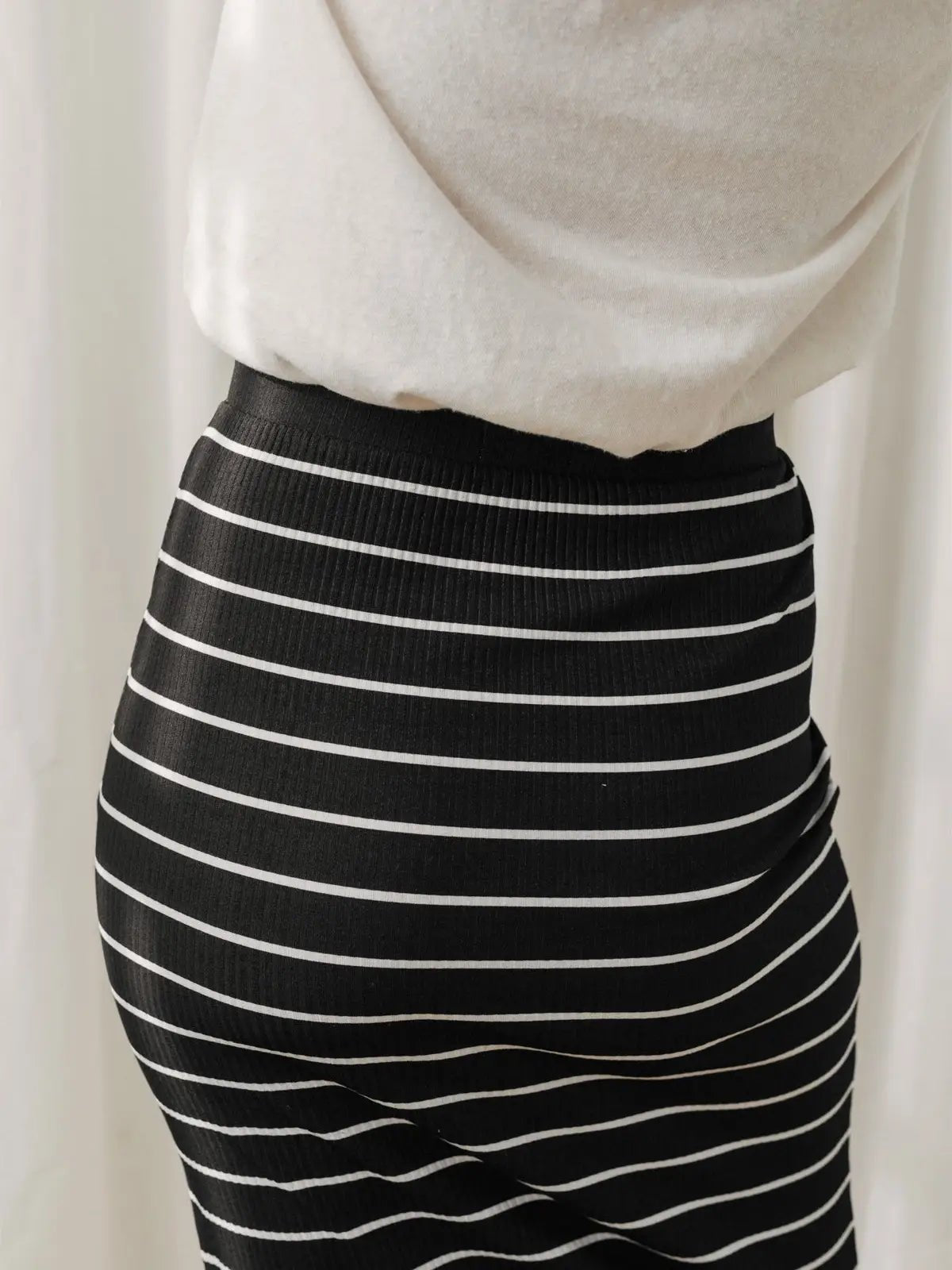 Kirjais Skirt - Navy Stripes - Paranoid Ranch