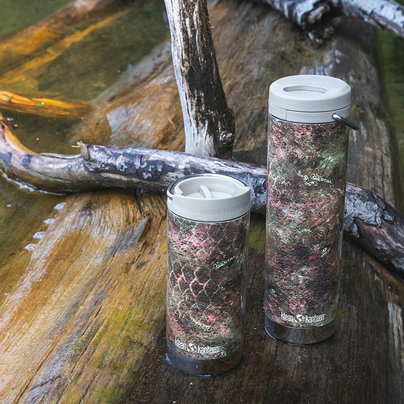 Klean Kanteen 12oz TKWide with Café Cap - Mossy Oak - Paranoid Ranch