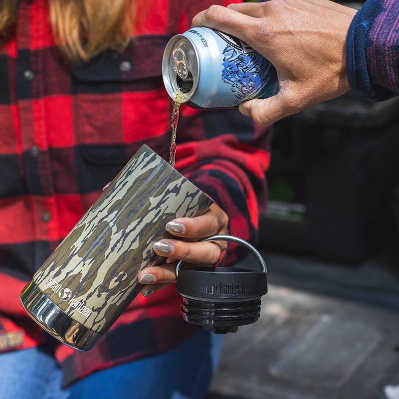 Klean Kanteen 12oz TKWide with Café Cap - Mossy Oak - Paranoid Ranch