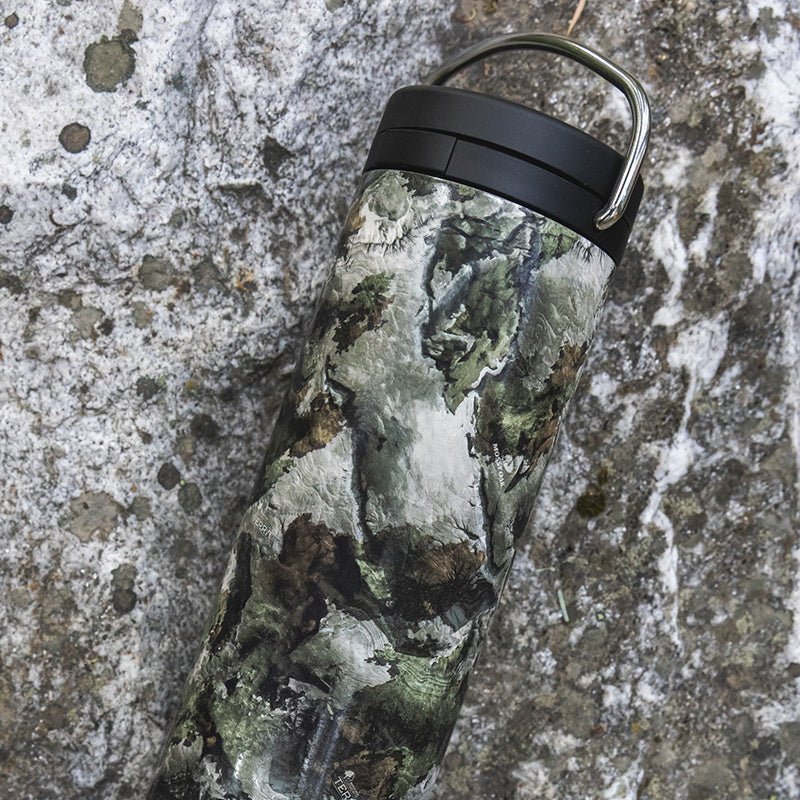 Klean Kanteen 12oz TKWide with Café Cap - Mossy Oak - Paranoid Ranch